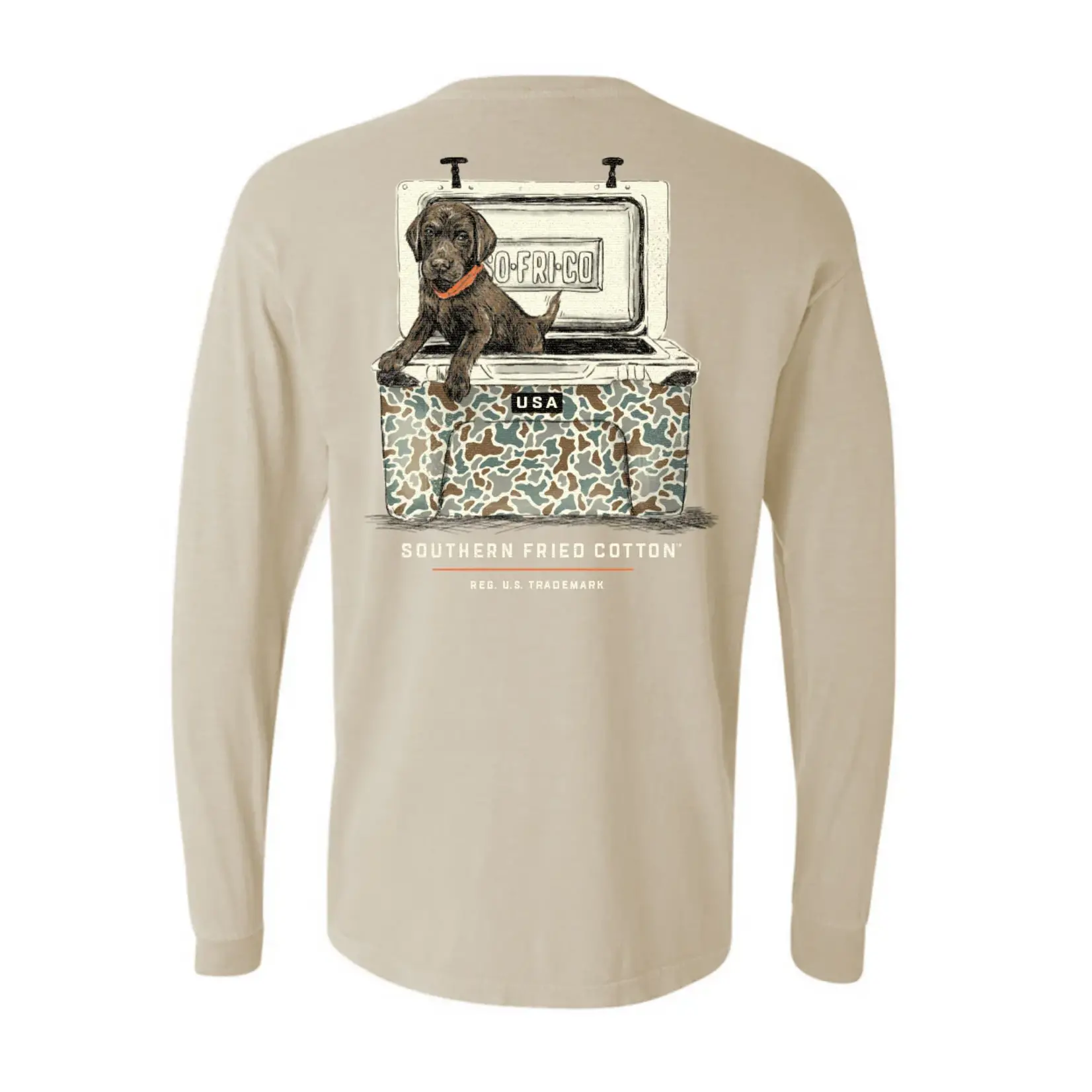 Southern Fried Cotton Southern Fried Cotton Murphy Camo Cooler L/S TEE Shirt