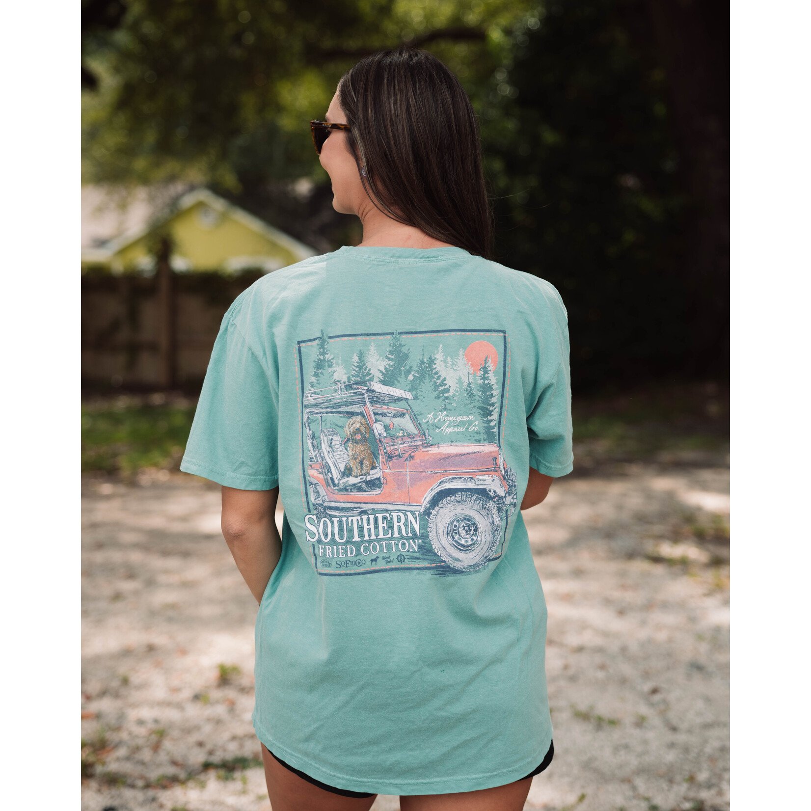 Southern Fried Cotton Southern Fried Cotton Women's Along for the Ride S/S TEE Shirt