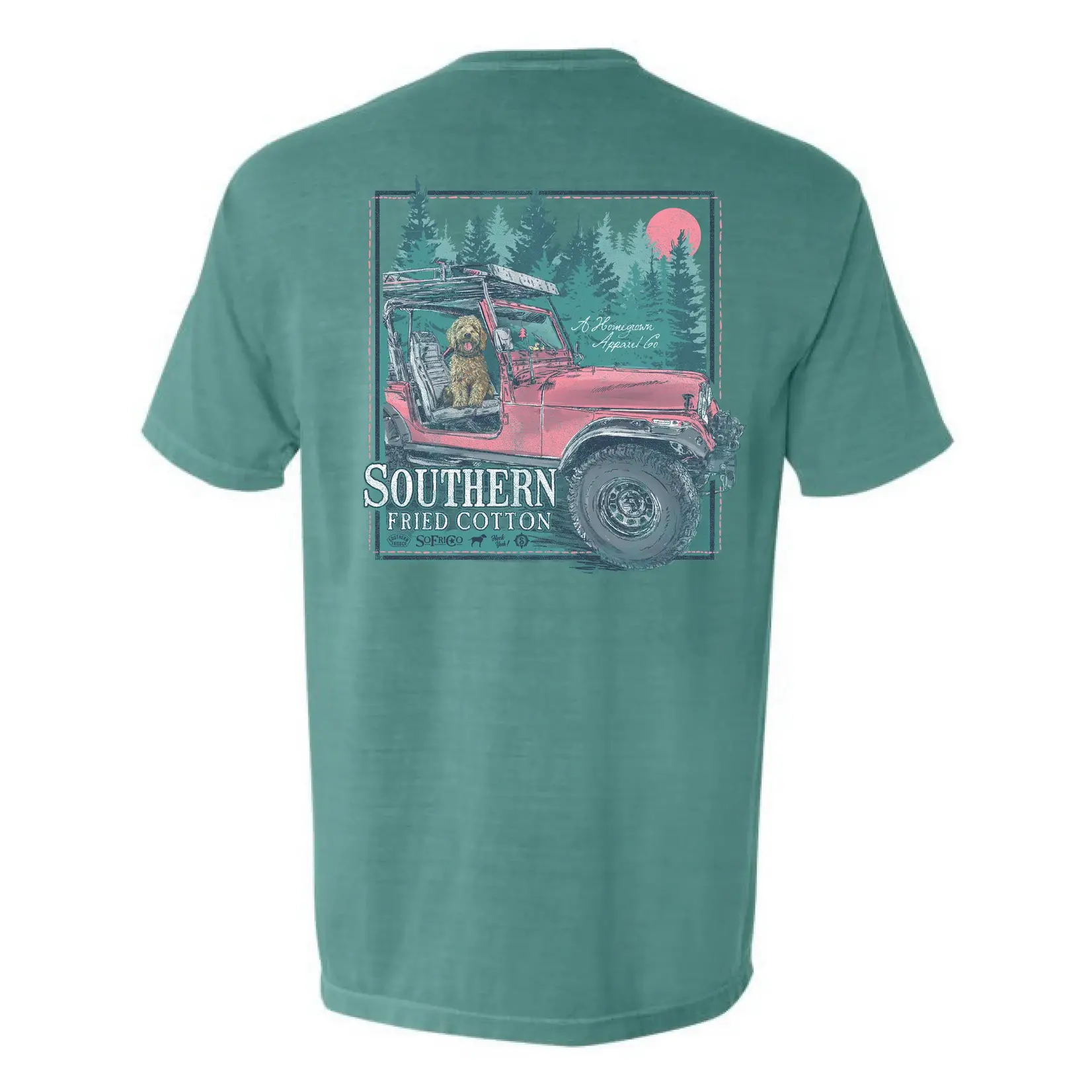 Southern Fried Cotton Southern Fried Cotton Women's Along for the Ride S/S TEE Shirt