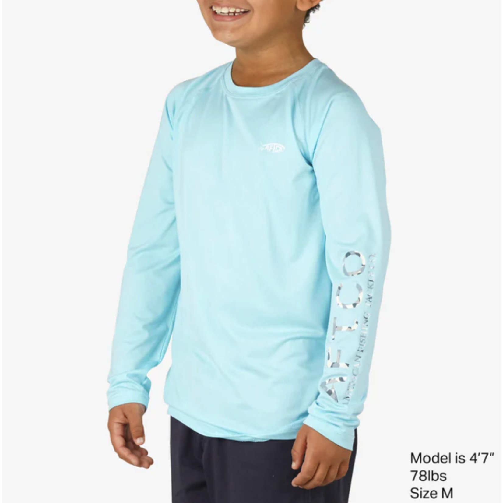 Aftco Aftco Youth Samurai 2 L/S Performance Shirt