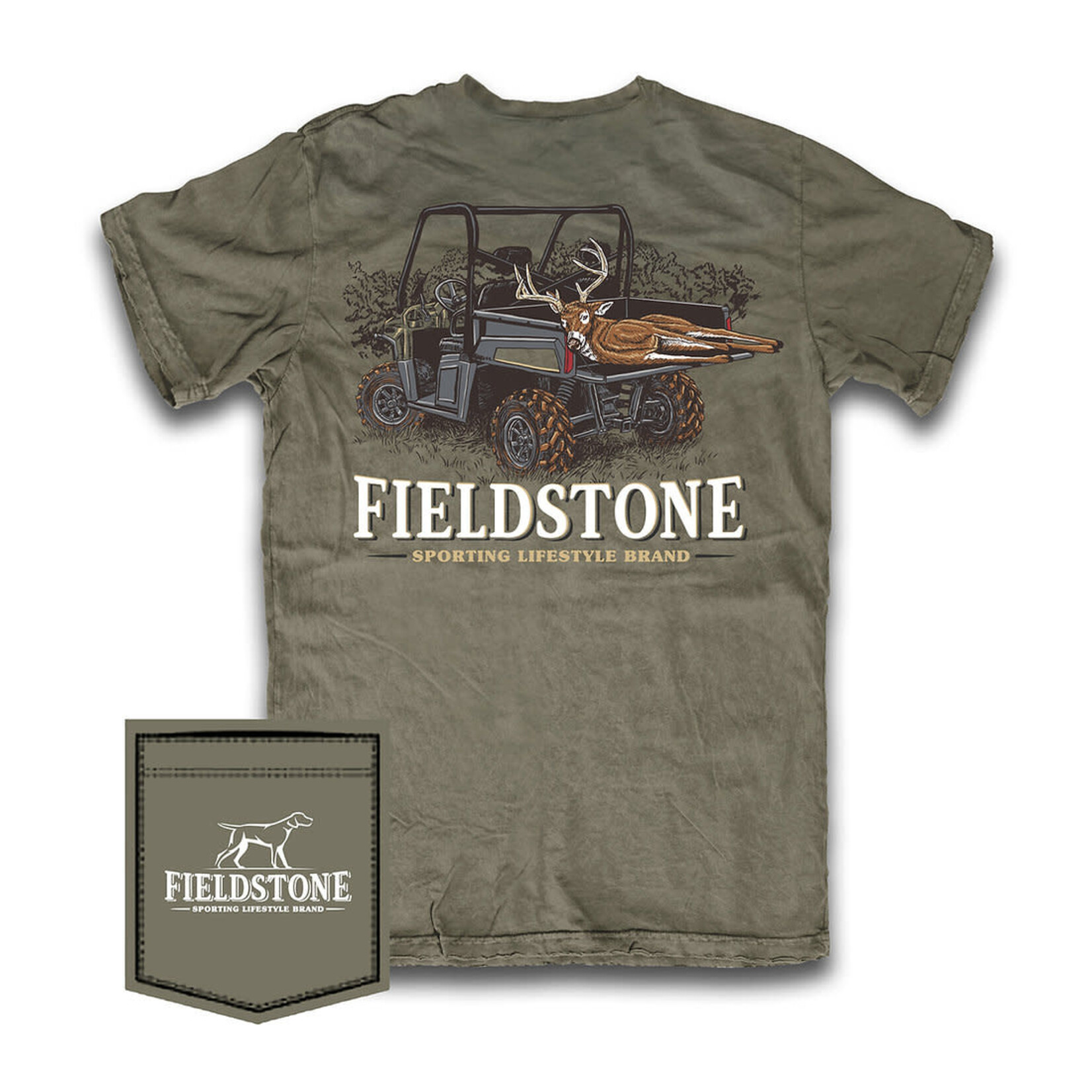 Fieldstone Fieldstone Outdoors UTV Deer S/S TEE Shirt