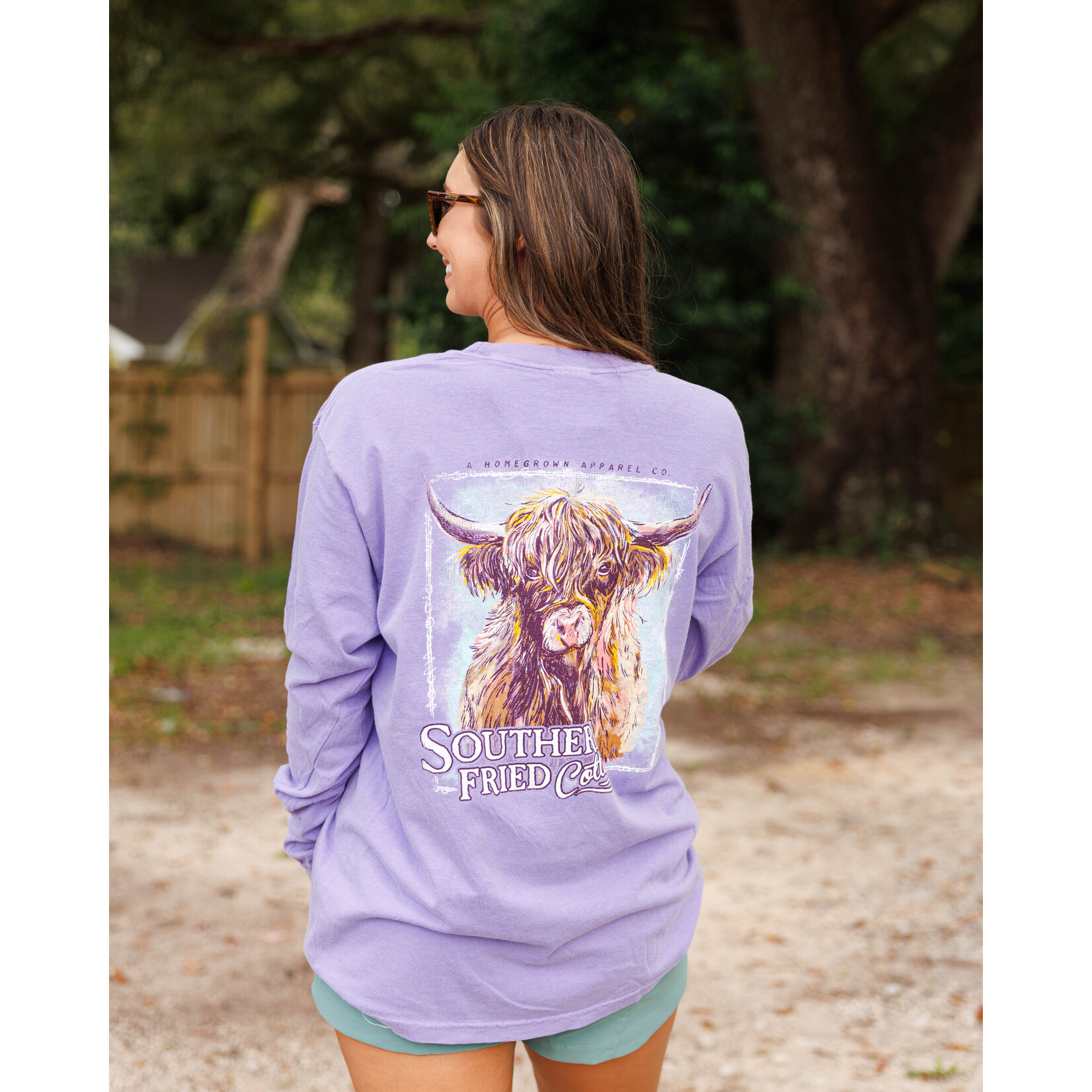 Southern Fried Cotton Southern Fried Cotton Women's Dolly L/S TEE Shirt