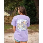 Southern Fried Cotton Southern Fried Cotton Women's Cute Cows  S/S TEE Shirt