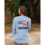 Southern Fried Cotton Southern Fried Cotton Small Town USA L/S TEE Shirt