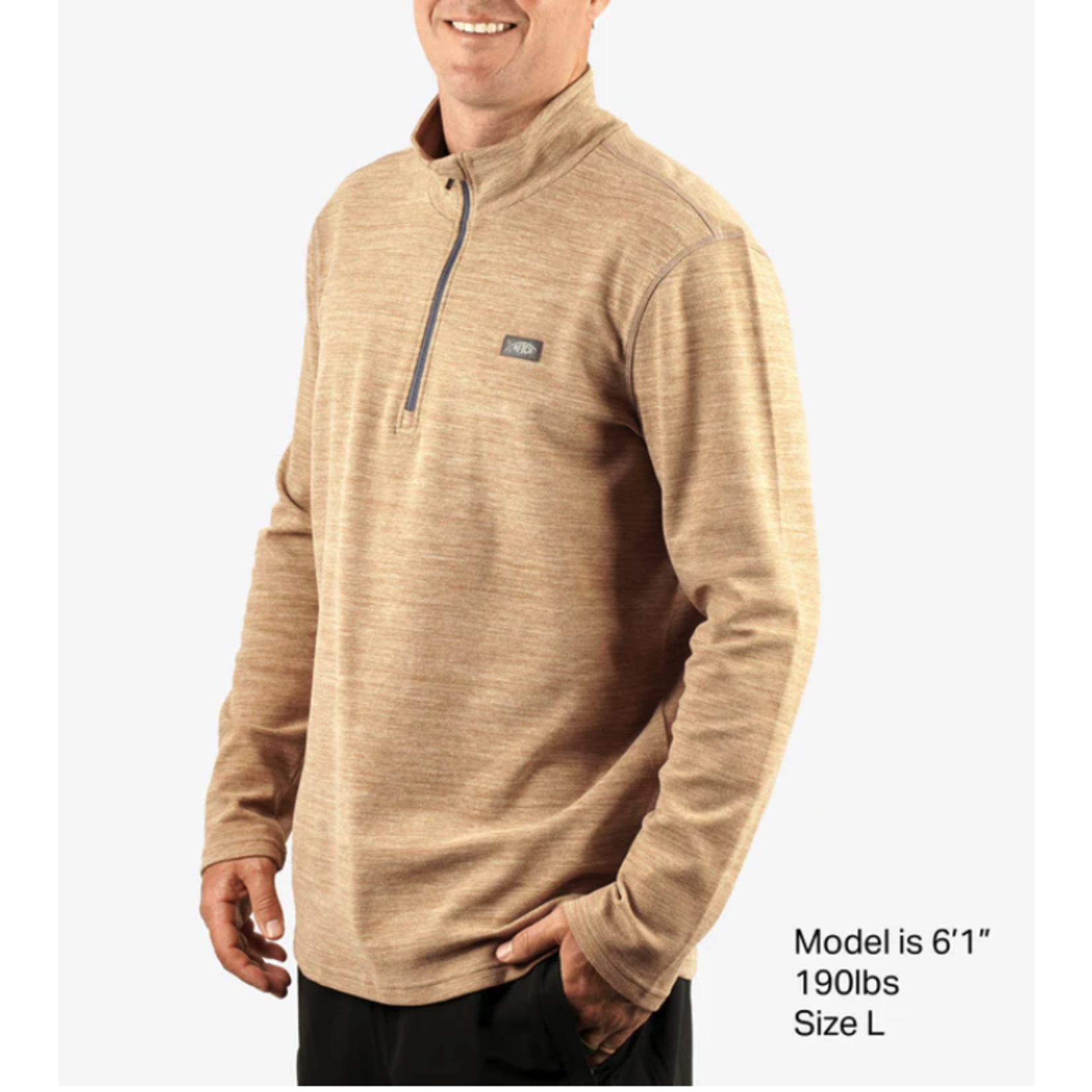 Aftco Aftco Men's Coastal Layer 1/4 Zip Jacket