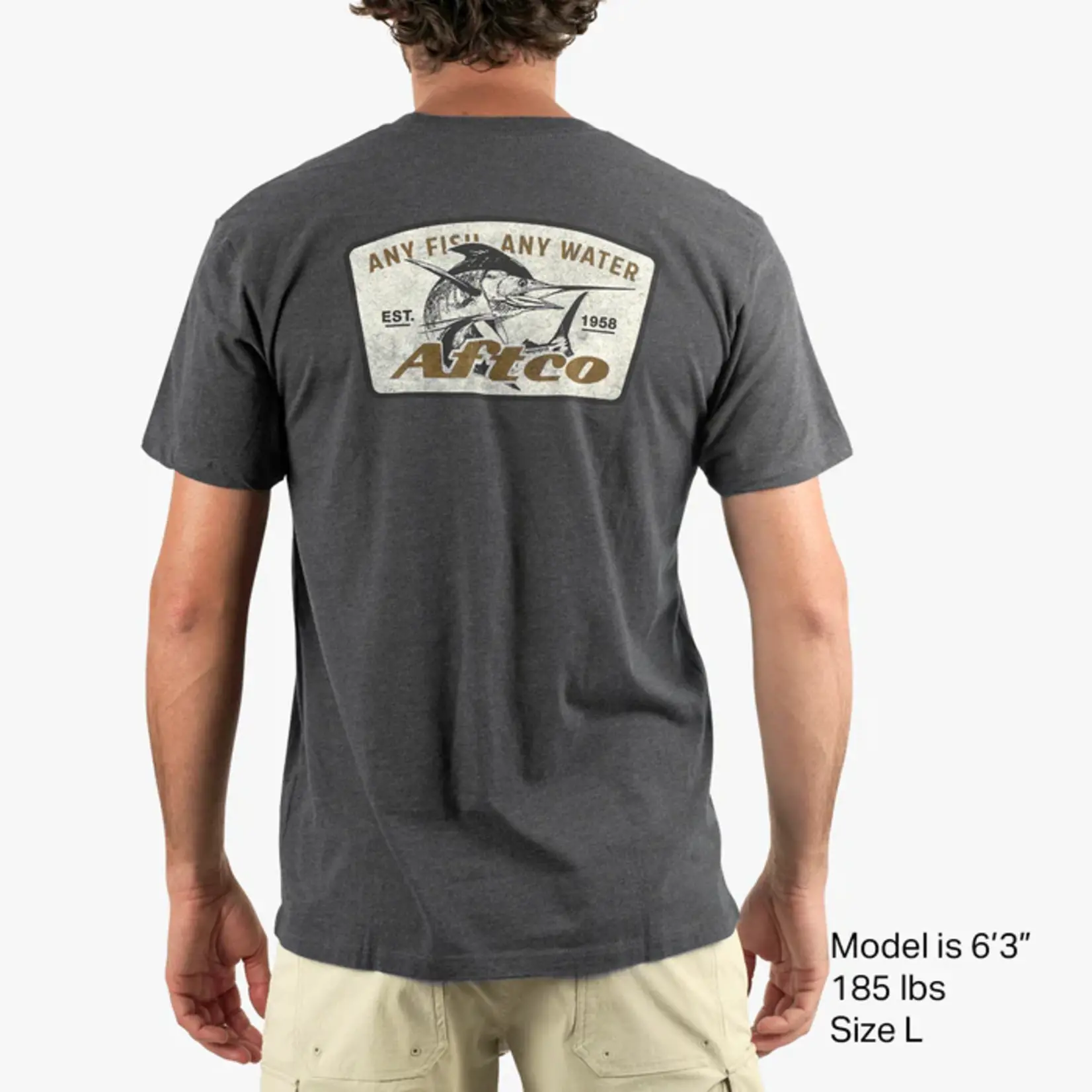 Aftco Aftco Men's Colossal Marlin S/S TEE Shirt