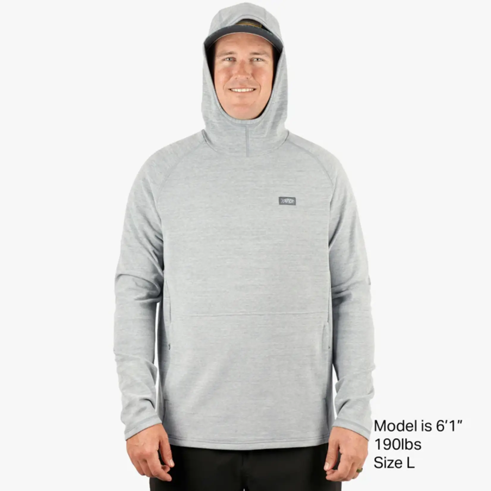 Aftco Aftco Men's Coastal Layer Pullover Hooded Jacket