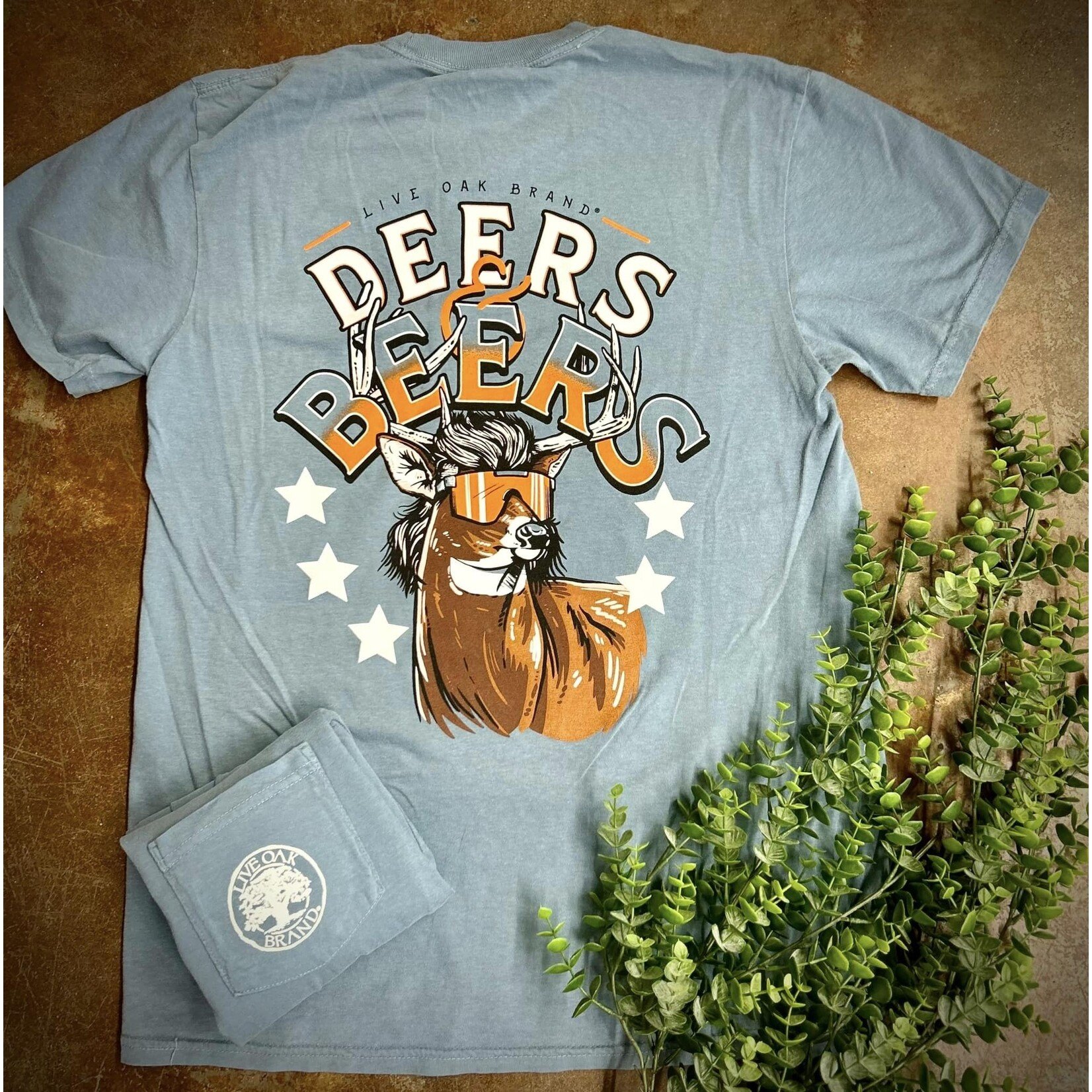 Live Oak Brand Live Oak Brand Deers and Beers S/S TEE Shirt