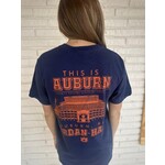 Speckle Bellies Speckle Bellies Auburn Football Stadium S/S TEE Shirt