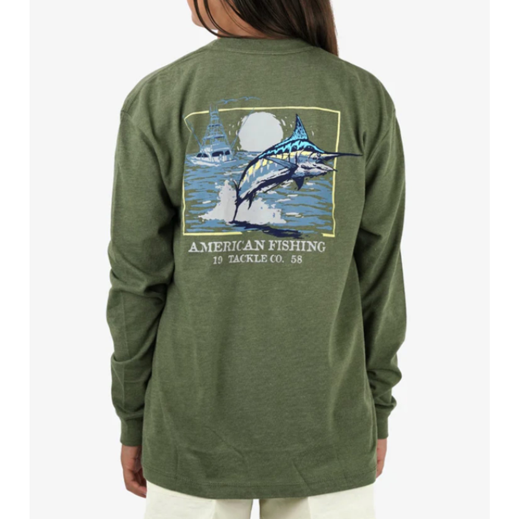 Aftco Aftco Youth Flying Bill L/S TEE Shirt