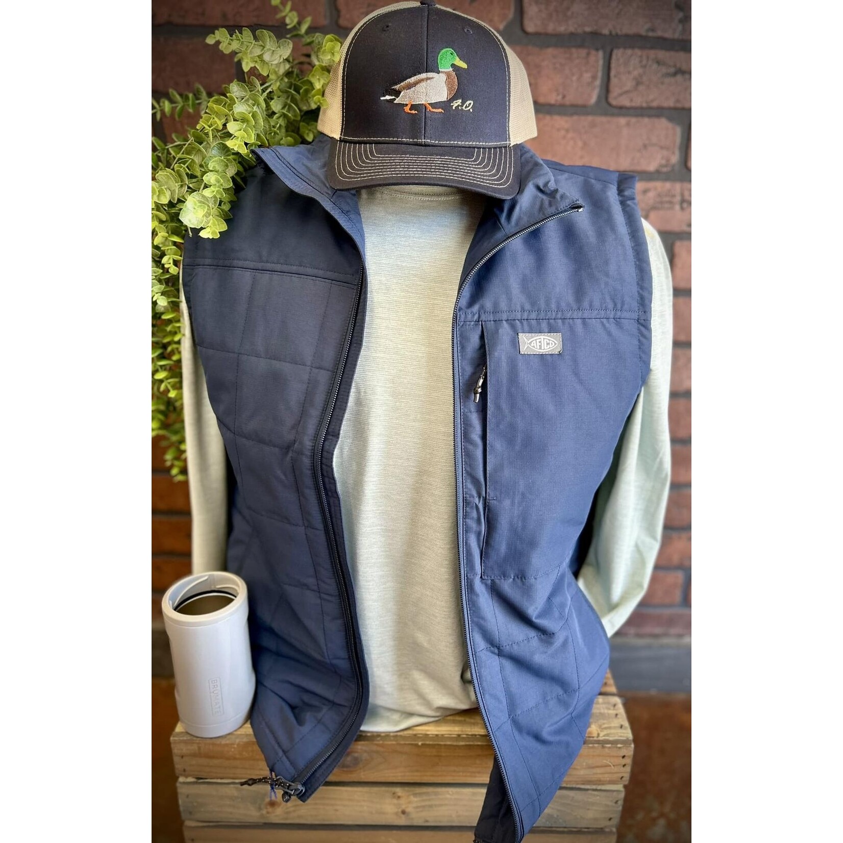 Aftco Aftco Men's Crosswind Puff Vest