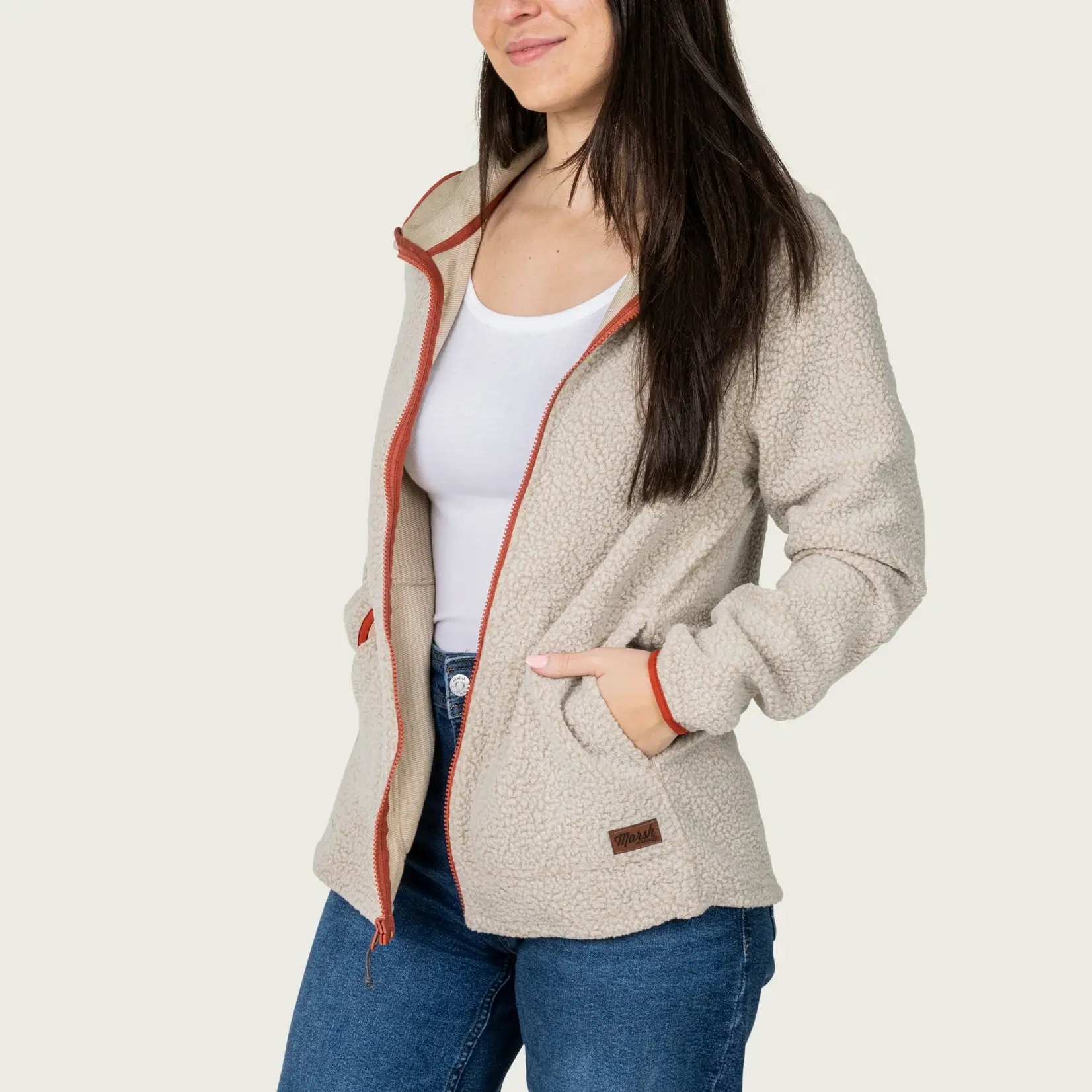 Marsh Wear Marsh Wear Apparel Women's Baytown Sherpa Jacket