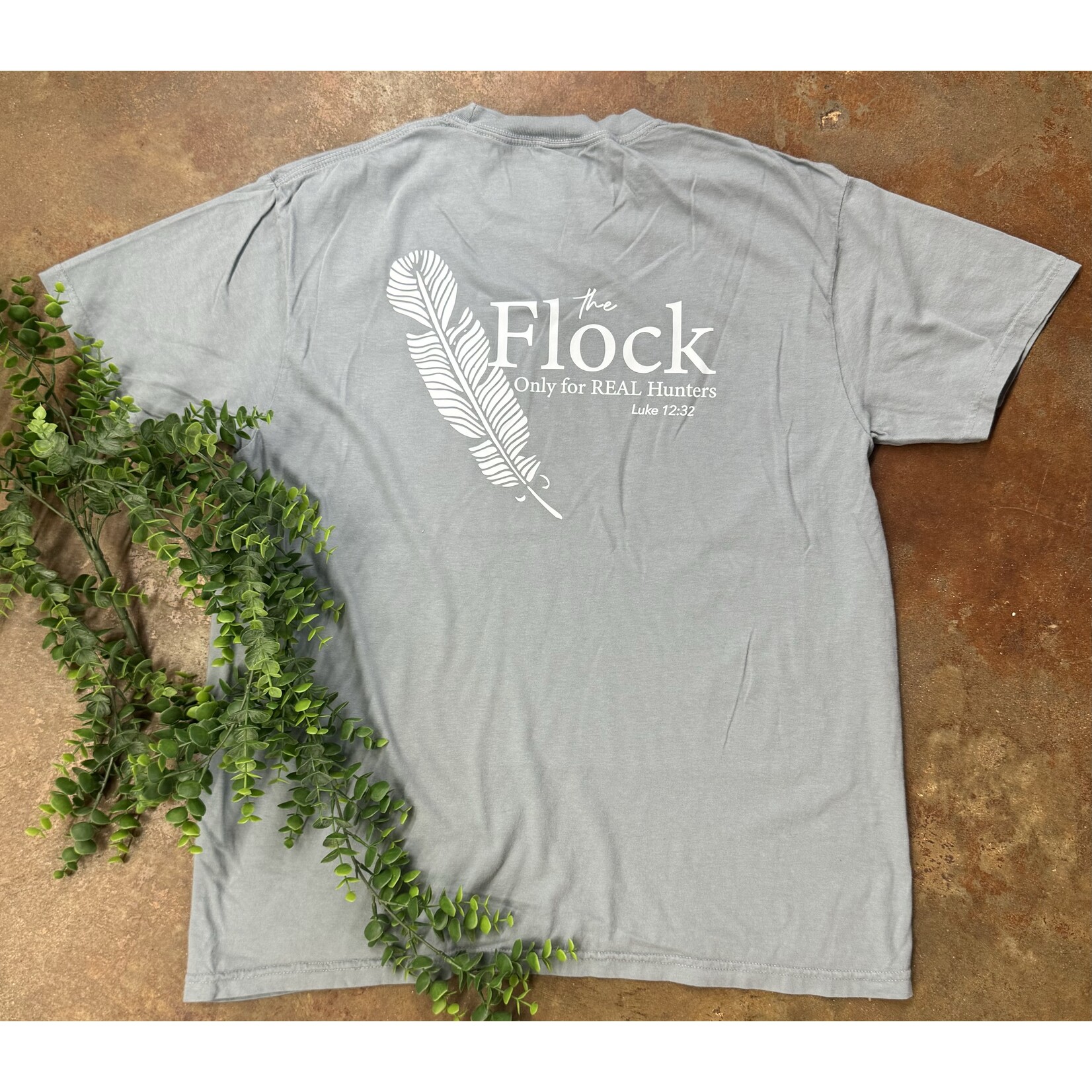 Follow the Flock Follow the Flock Turkey Feather S/S TEE Shirt