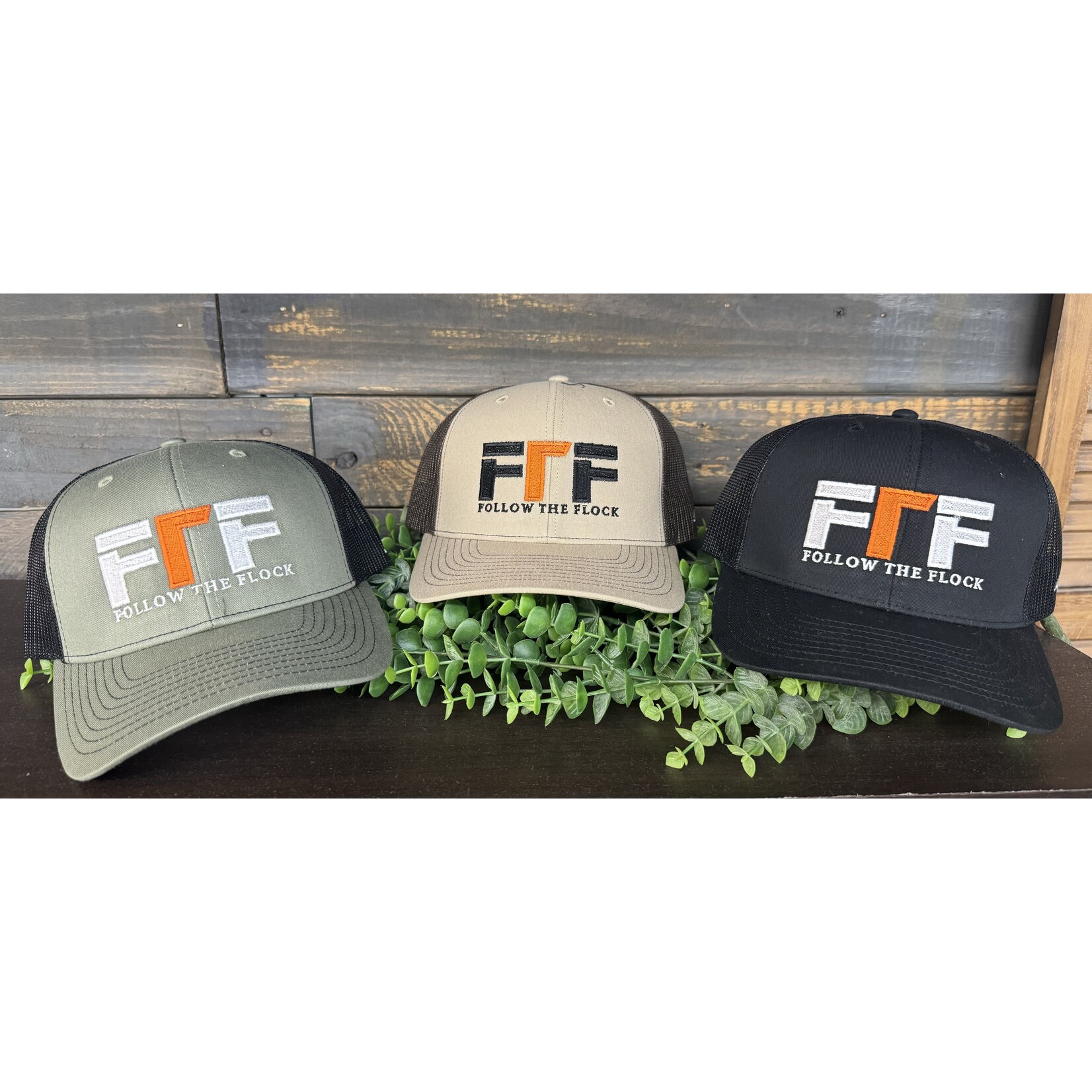 Follow the Flock Follow the Flock FTF Embroidered Logo Snapback Hat