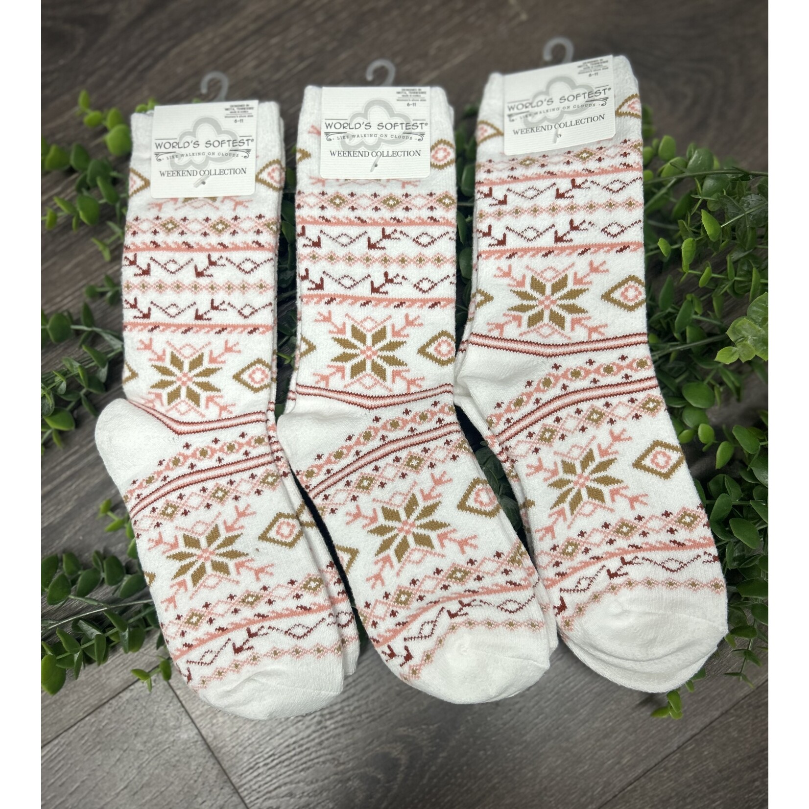 World's Softest Socks World's Softest Socks Holiday Mini Crew