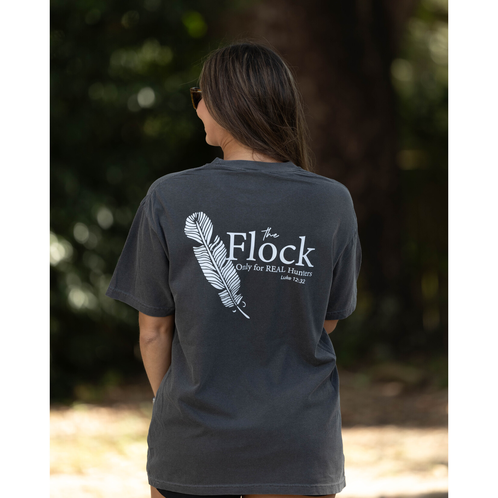 Follow the Flock Follow the Flock Turkey Feather S/S TEE Shirt