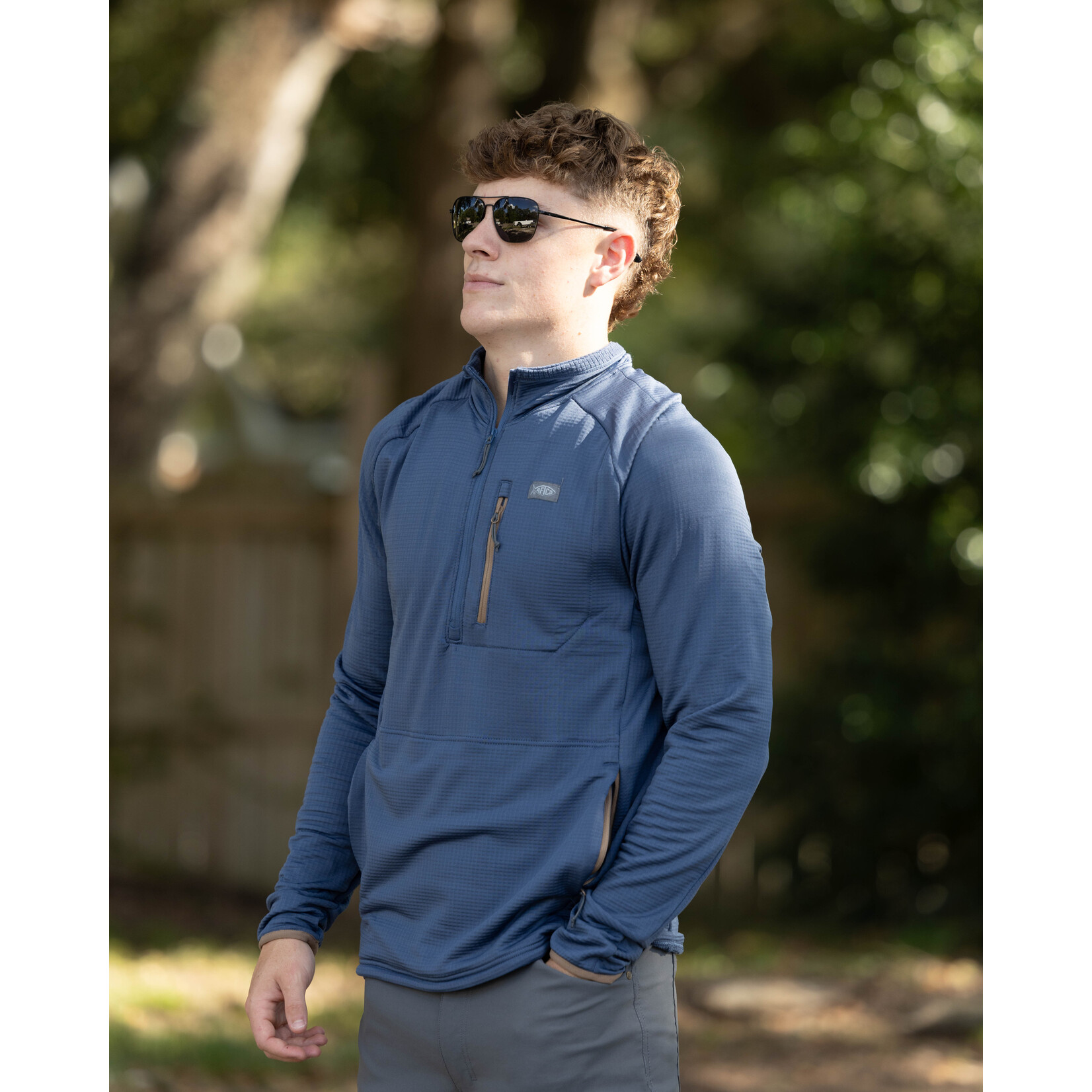 Aftco Aftco Men's Freeport 1/4 Zip Pullover Jacket