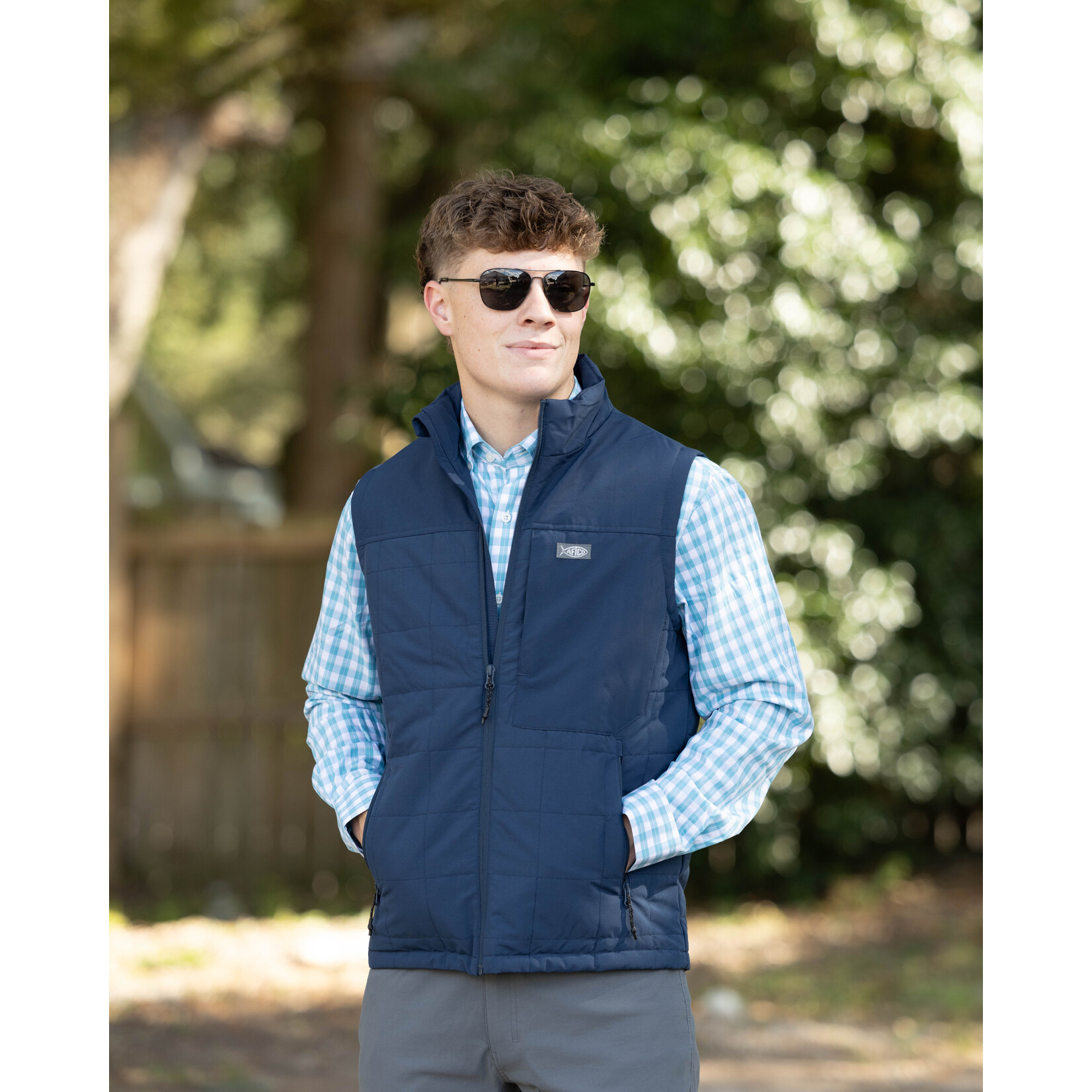 Aftco Aftco Men's Crosswind Puff Vest