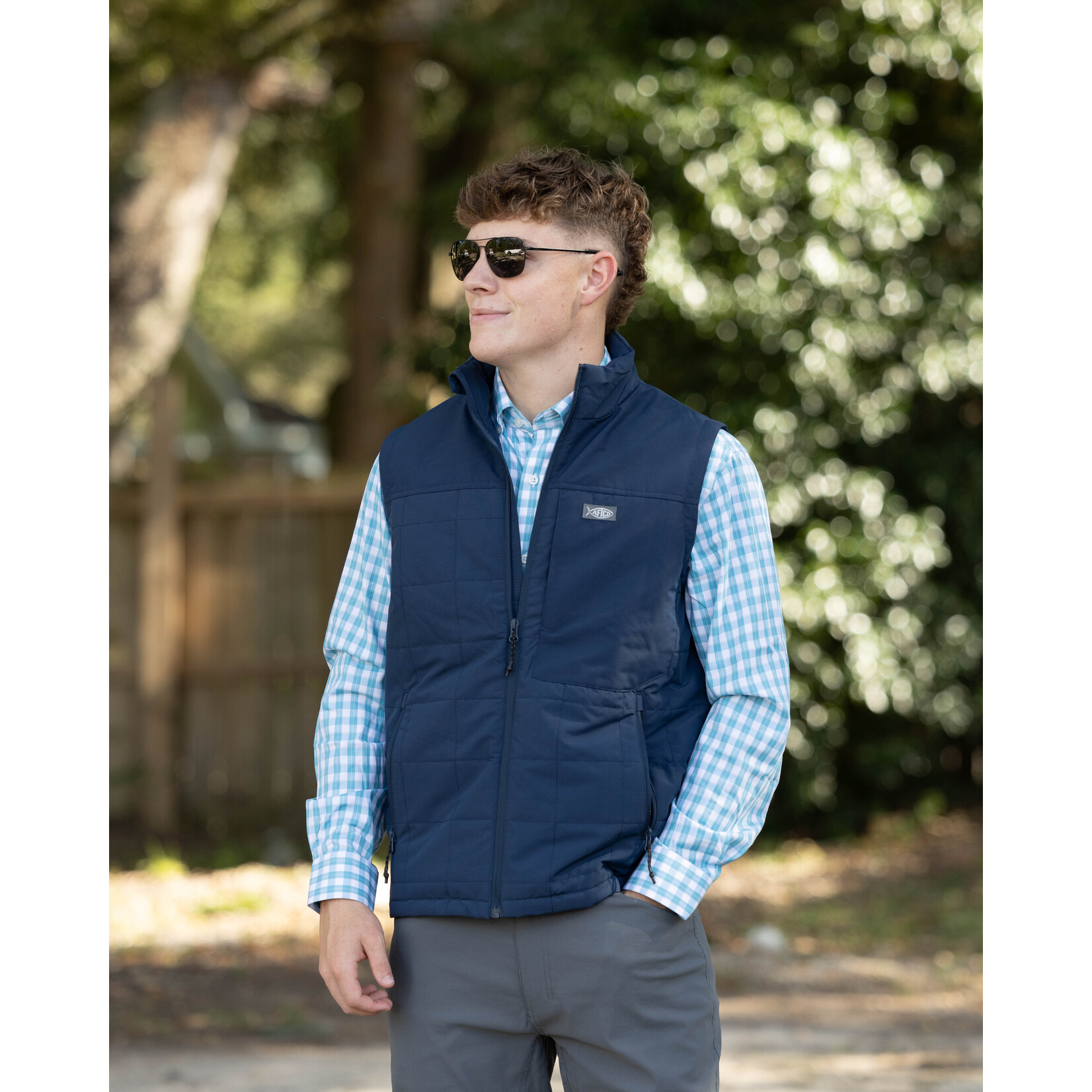 Aftco Aftco Men's Crosswind Puff Vest