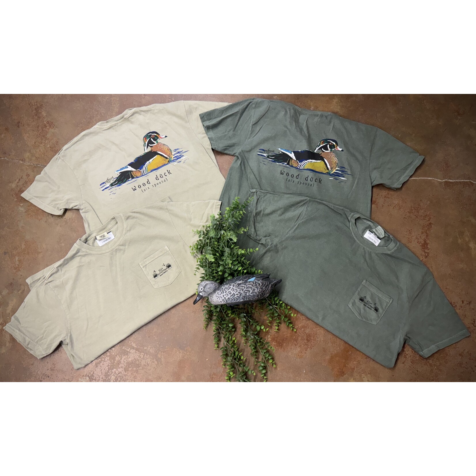 EZN Outfitters PHINS Apparel EZN Outfitters Branded Wood Duck S/S TEE Shirt