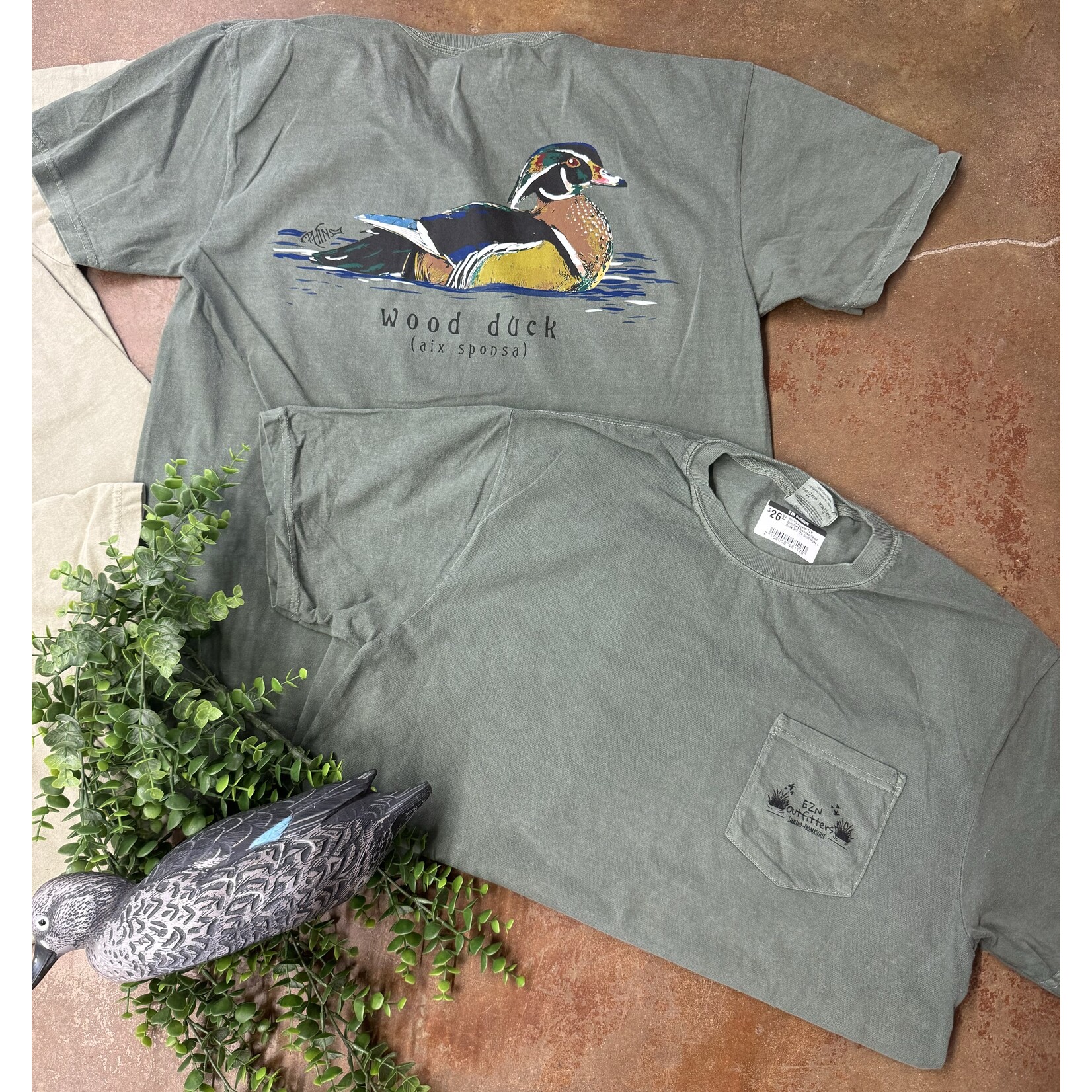 EZN Outfitters PHINS Apparel EZN Outfitters Branded Wood Duck S/S TEE Shirt
