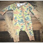 Sassy Kids Palace Baby Camouflage Print Bamboo Zip Sleeper