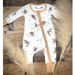 FAIRE Baby Boy/Infant Kids Duck Hunting Zipper Romper