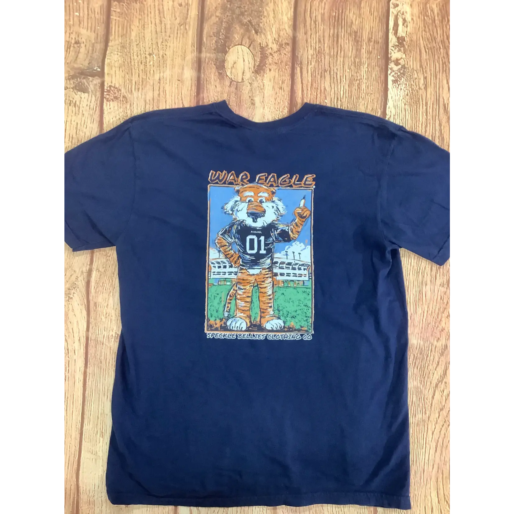 Speckle Bellies Speckle Bellies Aubie Watercolor S/S TEE Shirt