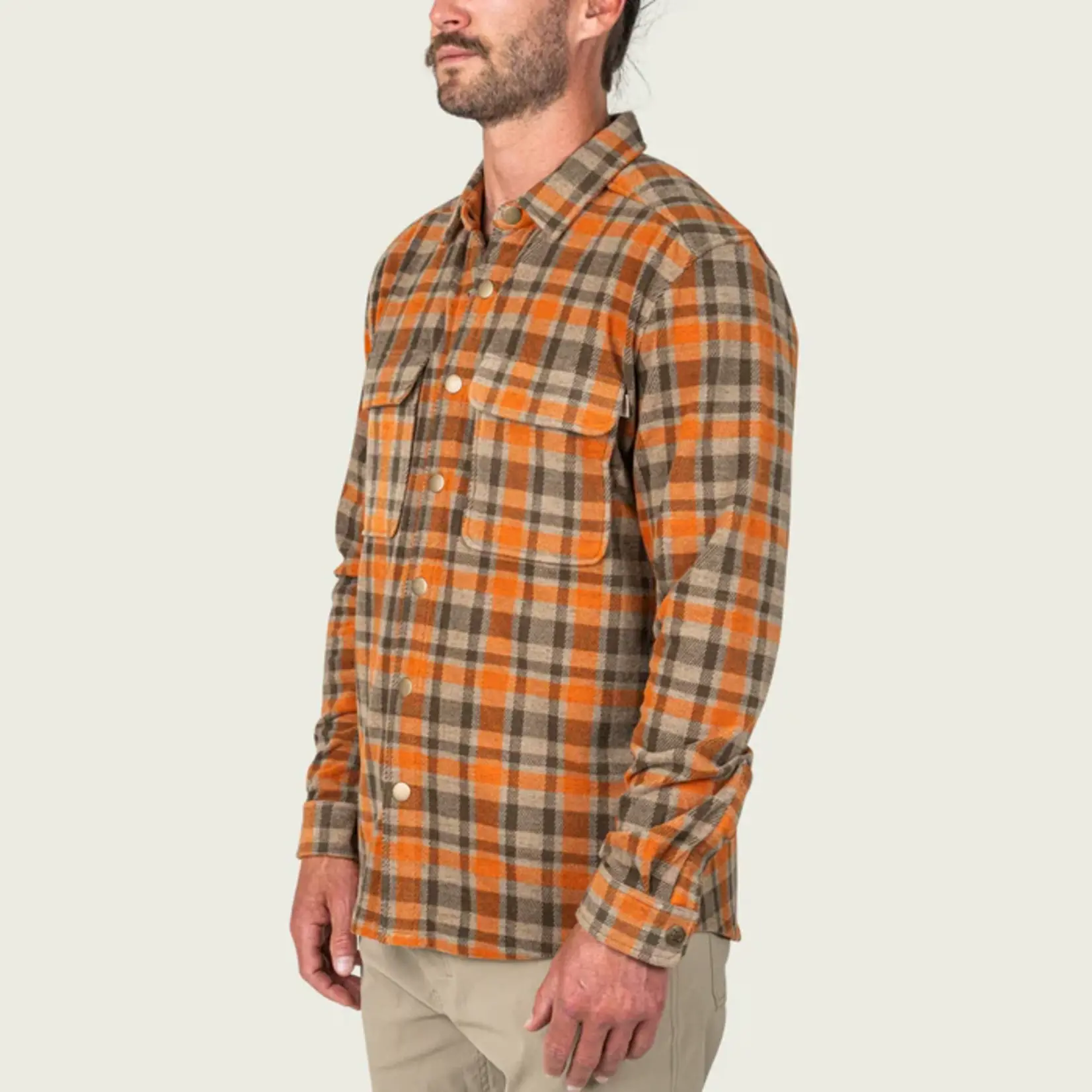Marsh Wear Marsh Wear Apparel Men's Seadrift Overshirt Button Down L/S Shirt