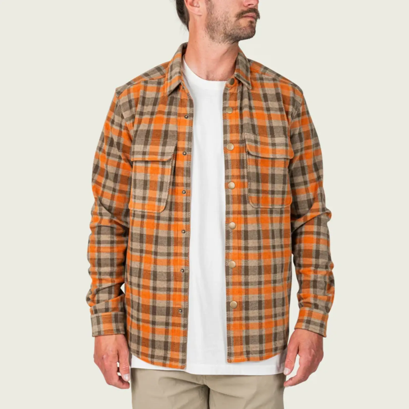 Marsh Wear Marsh Wear Apparel Men's Seadrift Overshirt Button Down L/S Shirt