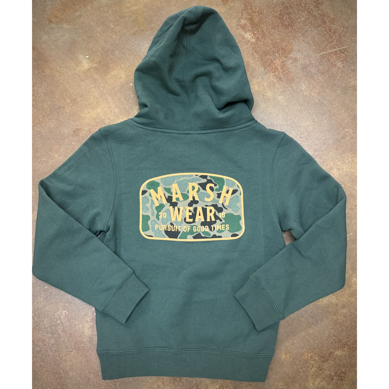Marsh Wear Marsh Wear Apparel Youth Alton Camo Pullover Hooded Jacket