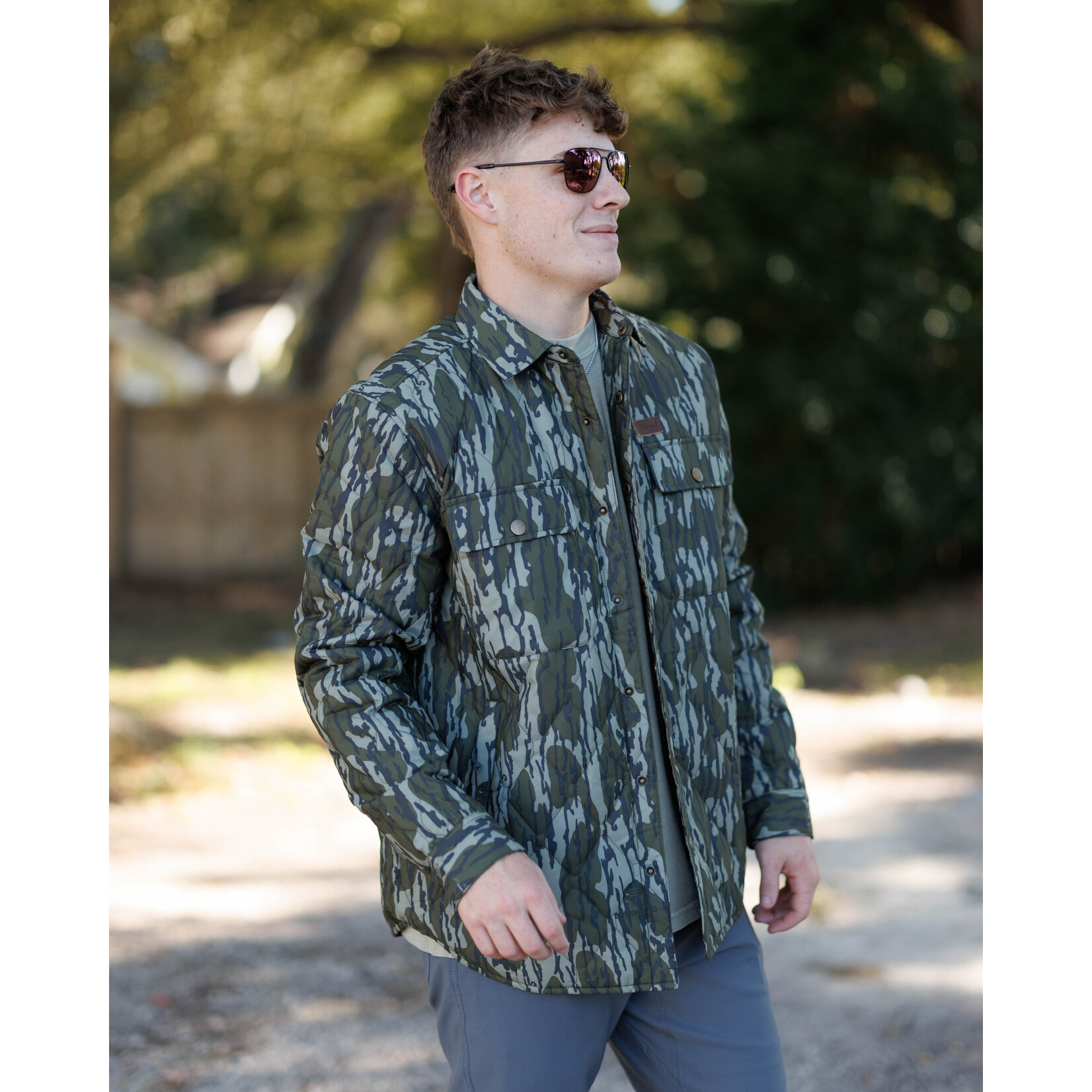 Marsh Wear Marsh Wear Apparel Men's Mossy Oak Saluda Shacket