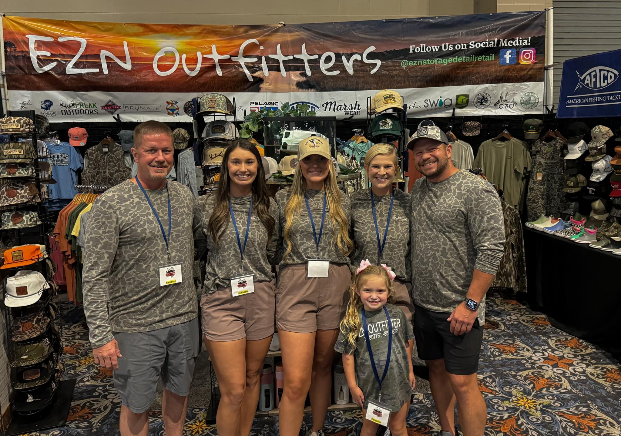 EZN Outfitters Ambassadors At An Event