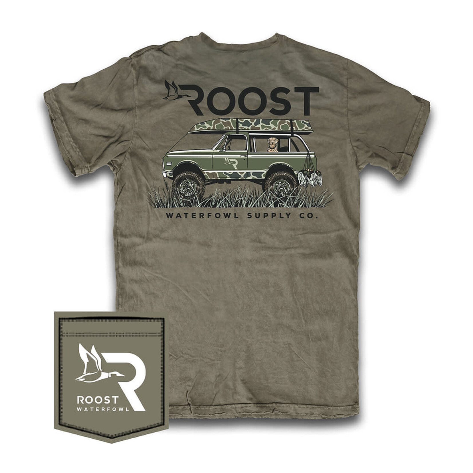 Fieldstone Roost Waterfowl Youth Bird Buggy S/S TEE Shirt