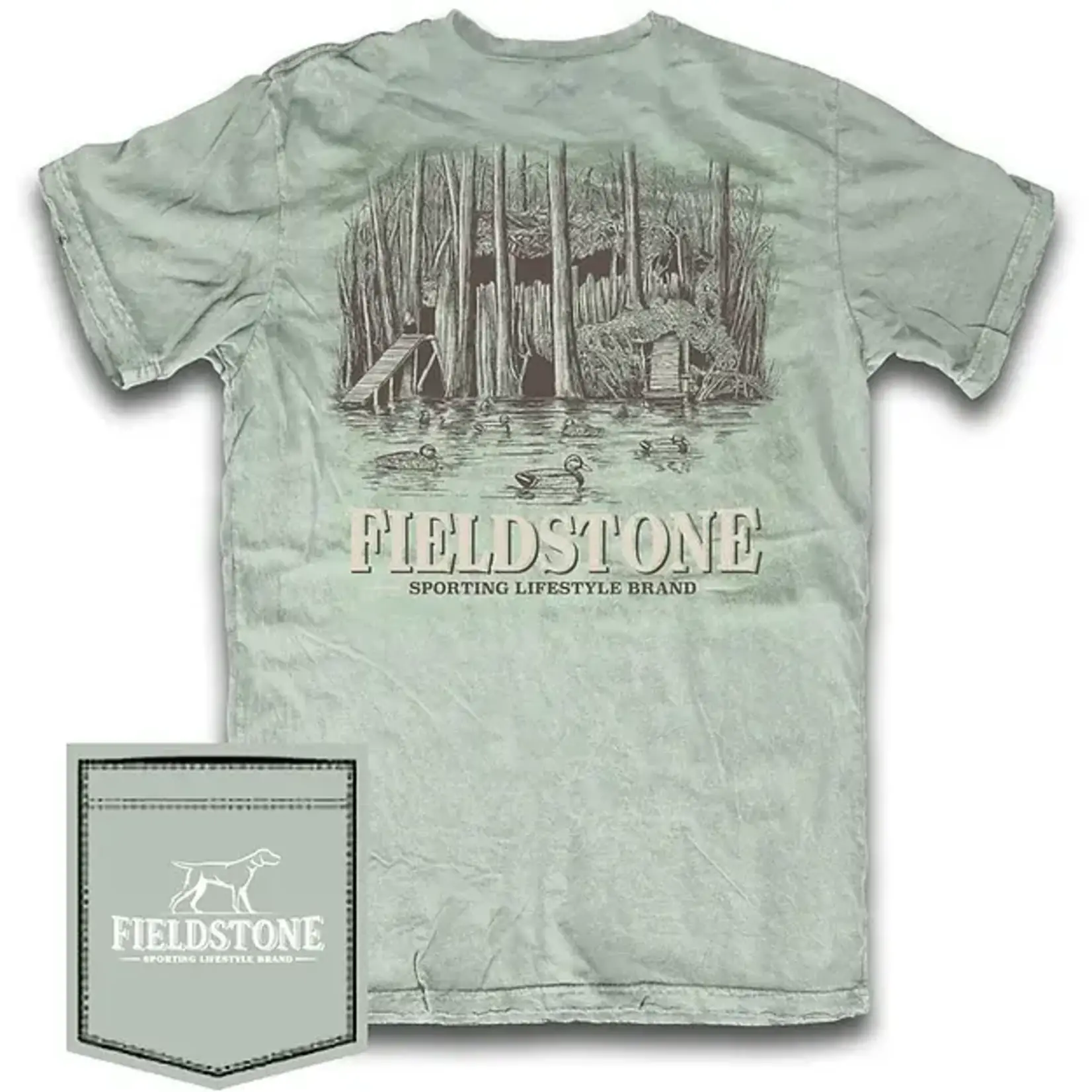 Fieldstone Fieldstone Outdoors Honey Hole S/S TEE Shirt