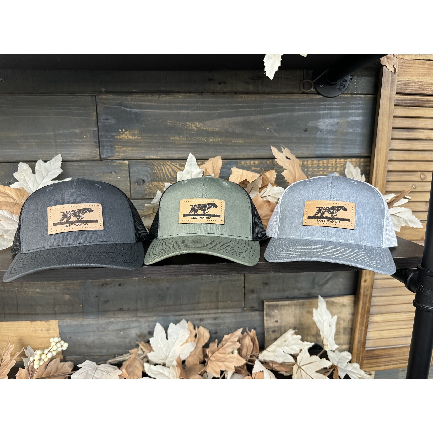 Lost Wando Lost Wando GSP Pointer Leather Patch Snapback Hat