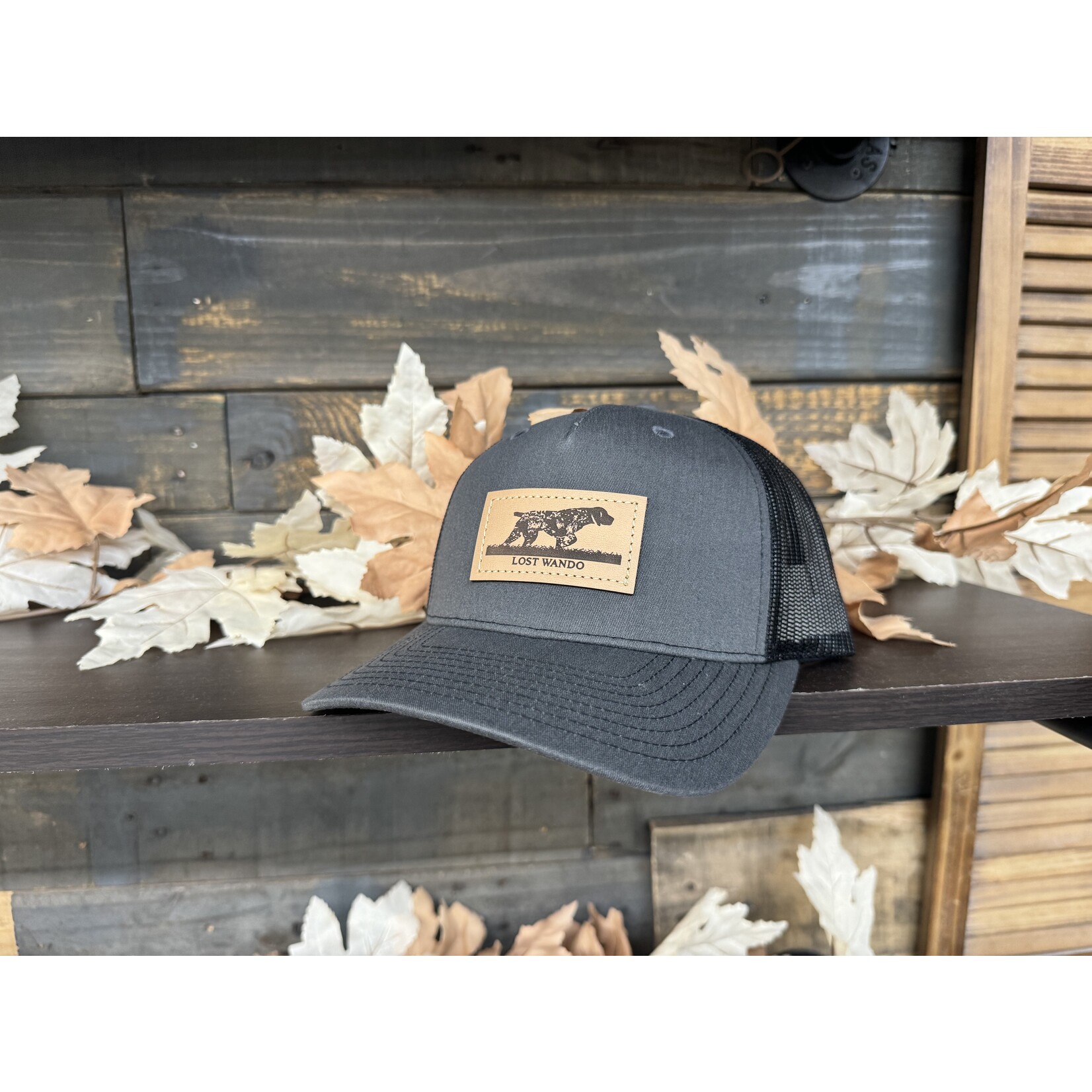 Lost Wando Lost Wando GSP Pointer Leather Patch Snapback Hat