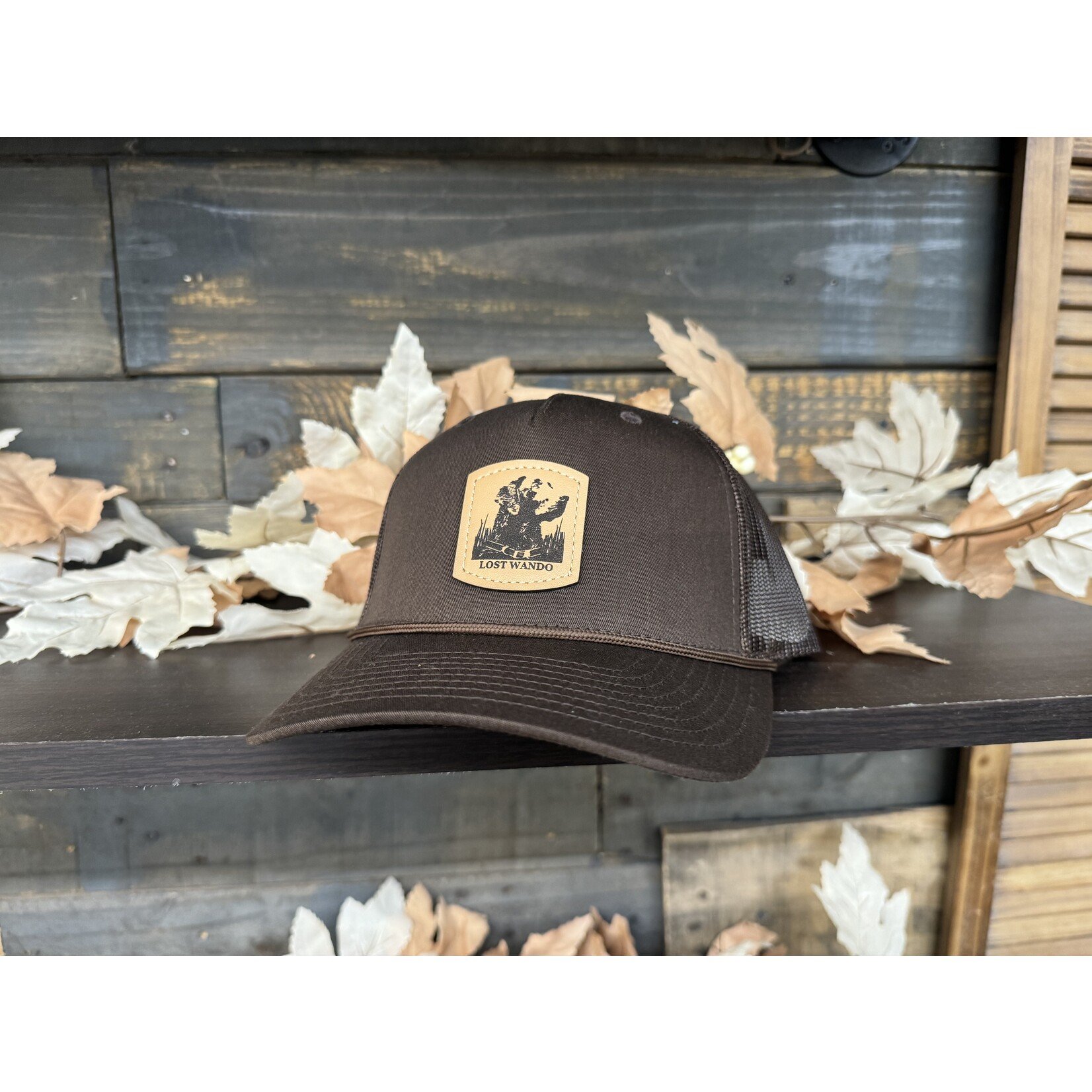 Lost Wando Lost Wando Outfitters Wando Stay Leather Patch Snapback Hat