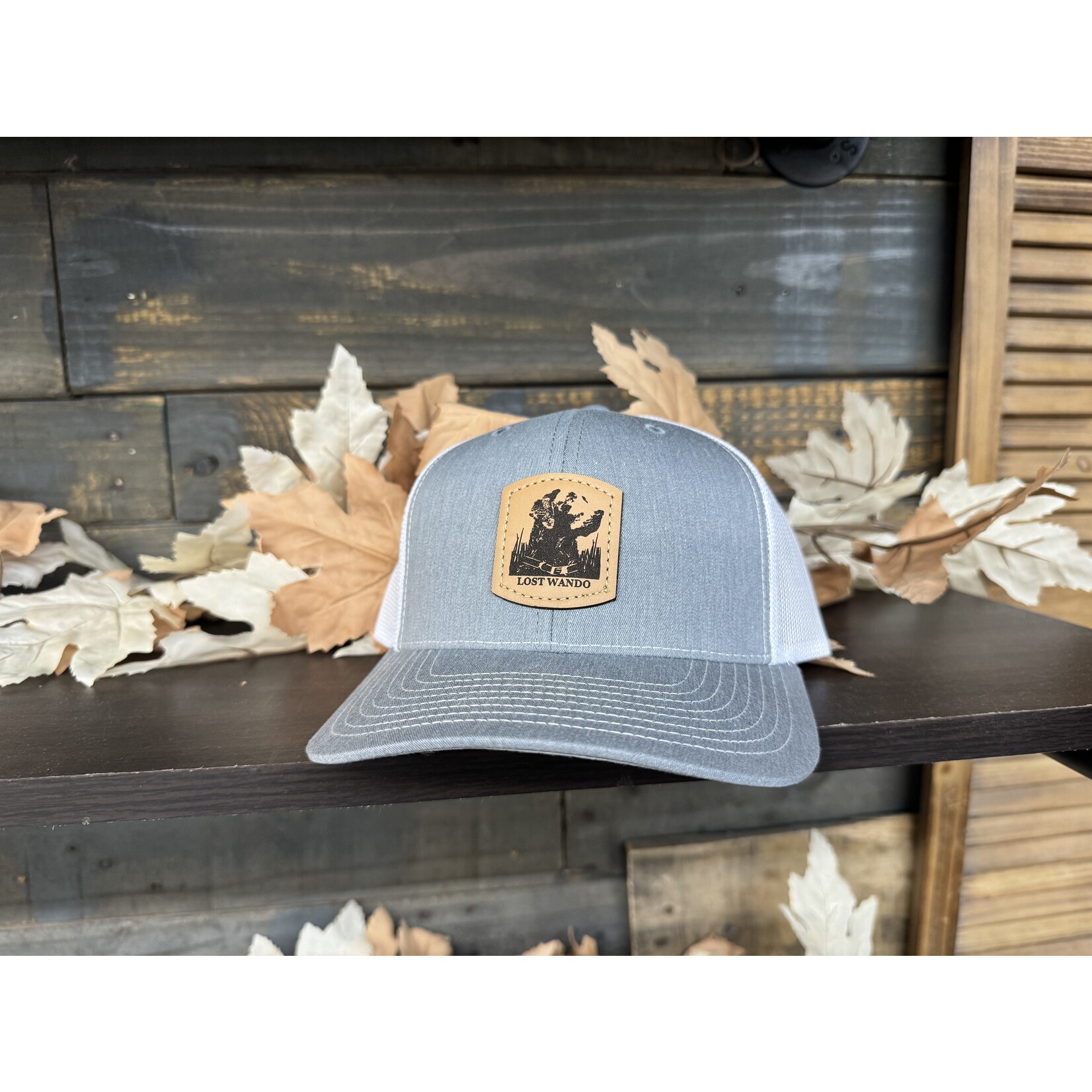 Lost Wando Lost Wando Outfitters Wando Stay Leather Patch Snapback Hat