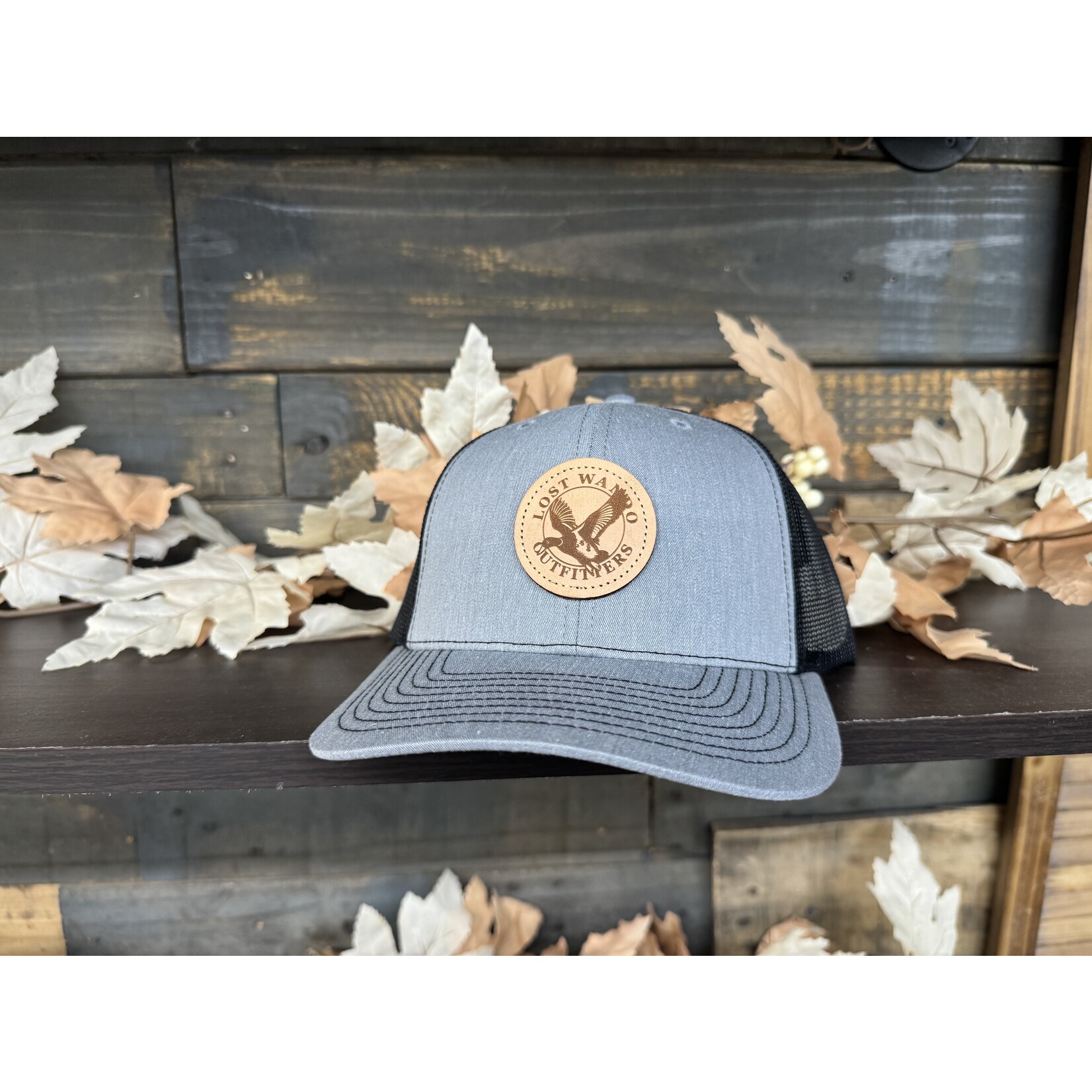 Lost Wando Lost Wando Mallard Leather Patch Snapback Hat