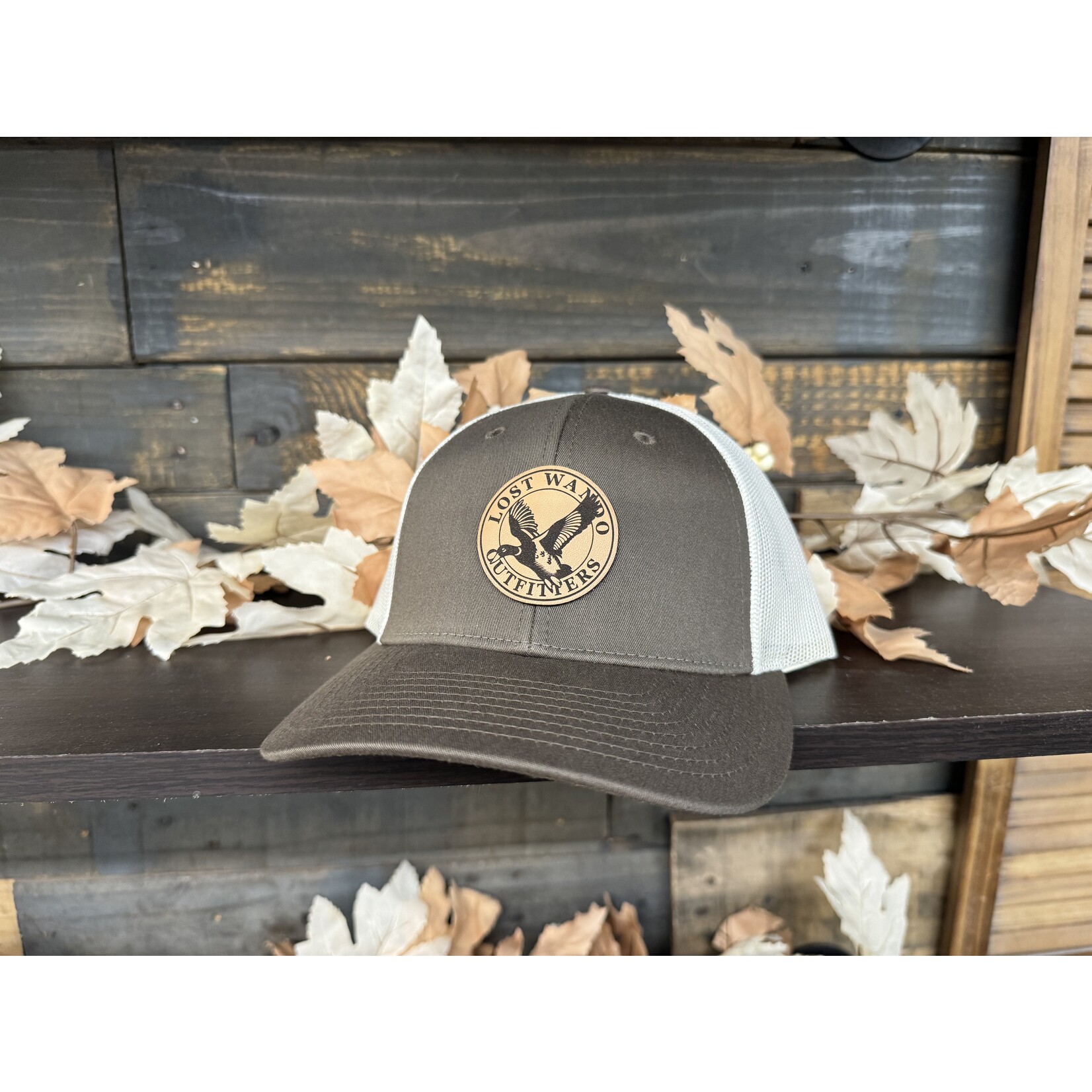 Lost Wando Lost Wando Mallard Leather Patch Snapback Hat