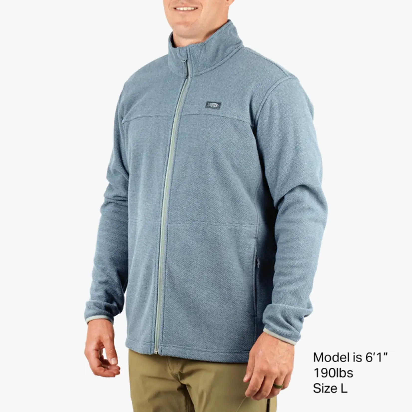 Aftco Aftco Men's Sentinel Full Zip Fleece Jacket