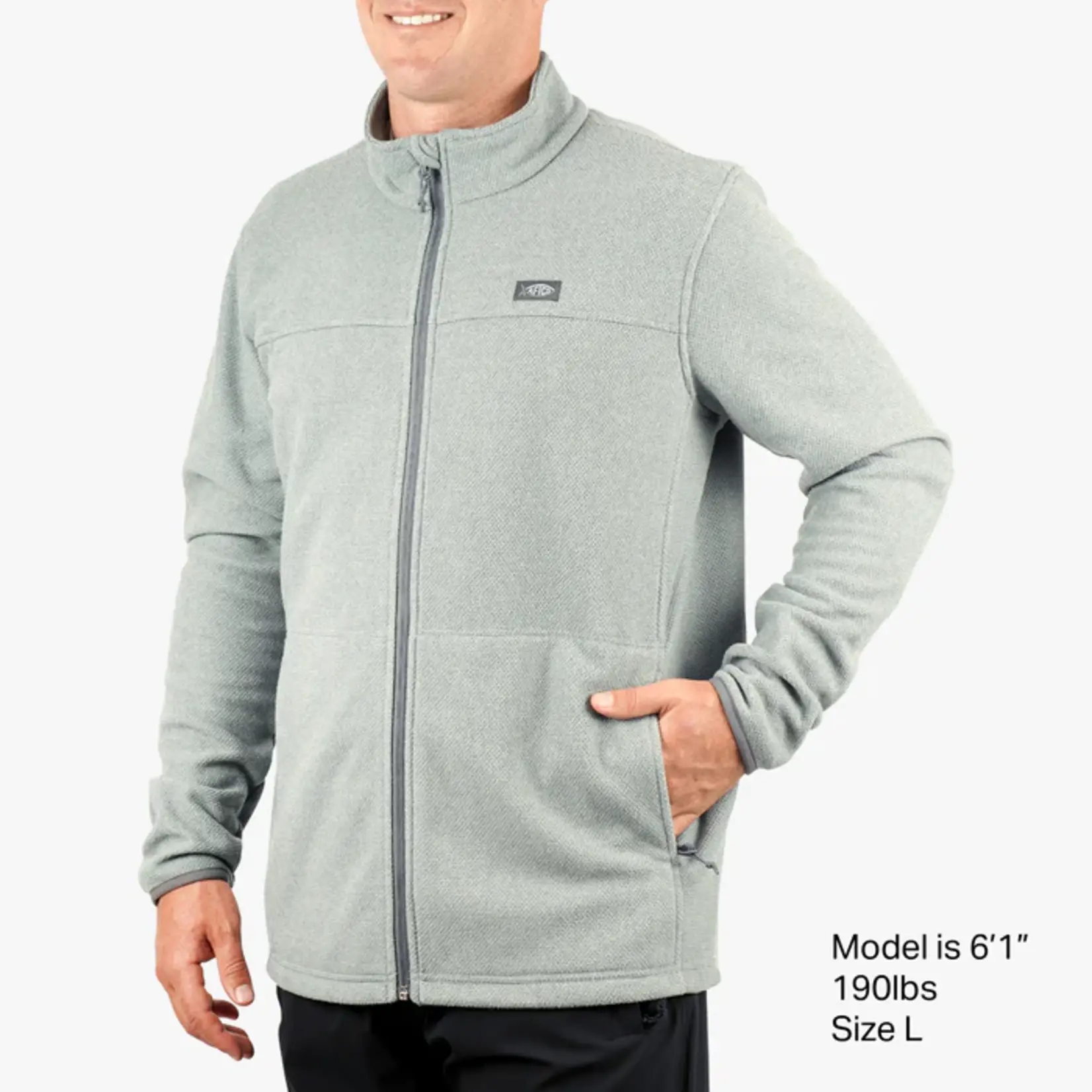 Aftco Aftco Men's Sentinel Full Zip Fleece Jacket