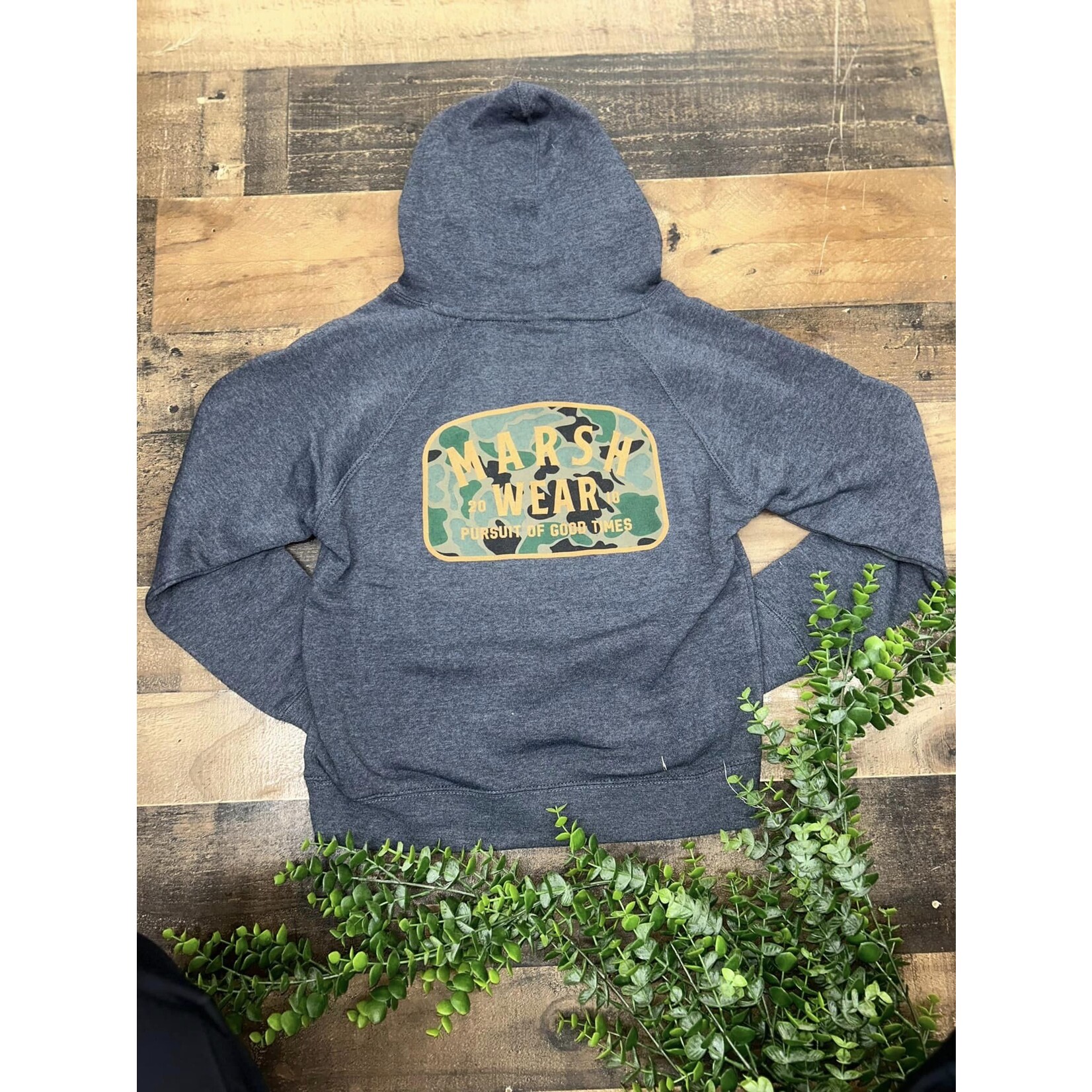Marsh Wear Marsh Wear Apparel Youth Alton Camo Pullover Hooded Jacket