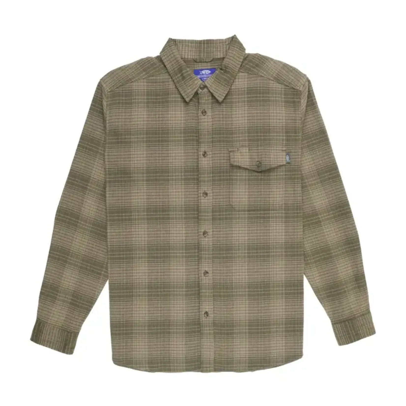 Aftco Aftco Men's Lager flannel Button Down L/S Shirt