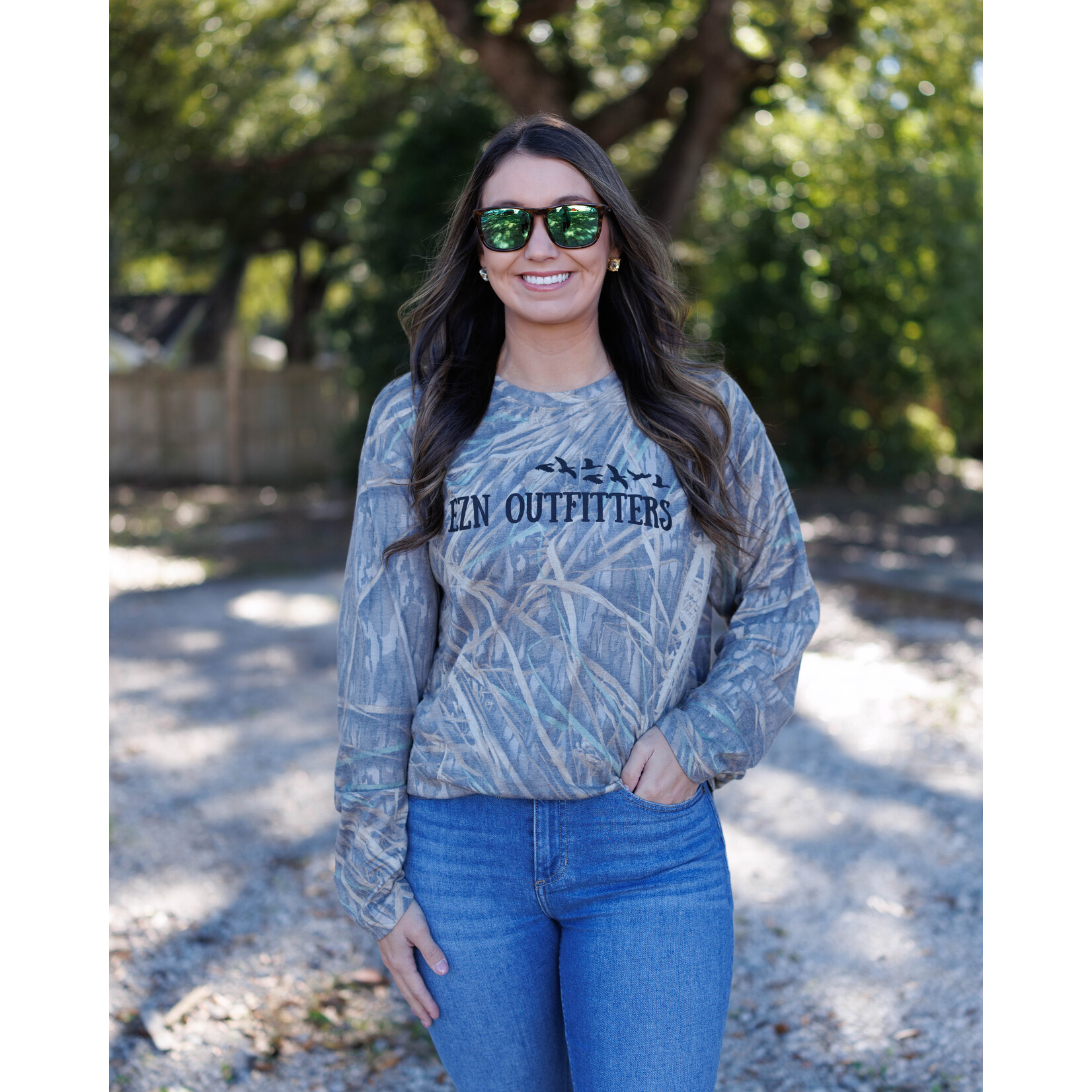 EZN Outfitters EZN Outfitters Mossy Oak Washed Out L/S TEE Shirt