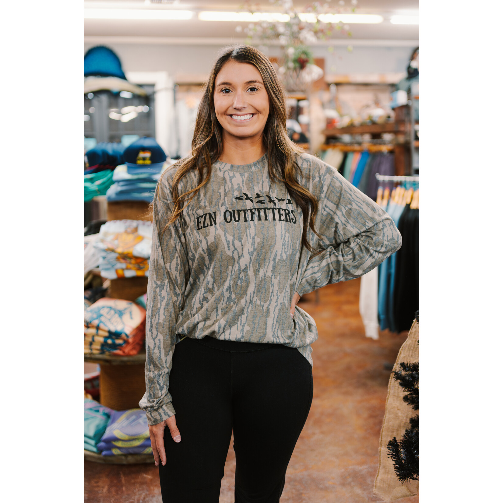 EZN Outfitters EZN Outfitters Mossy Oak Washed Out L/S TEE Shirt