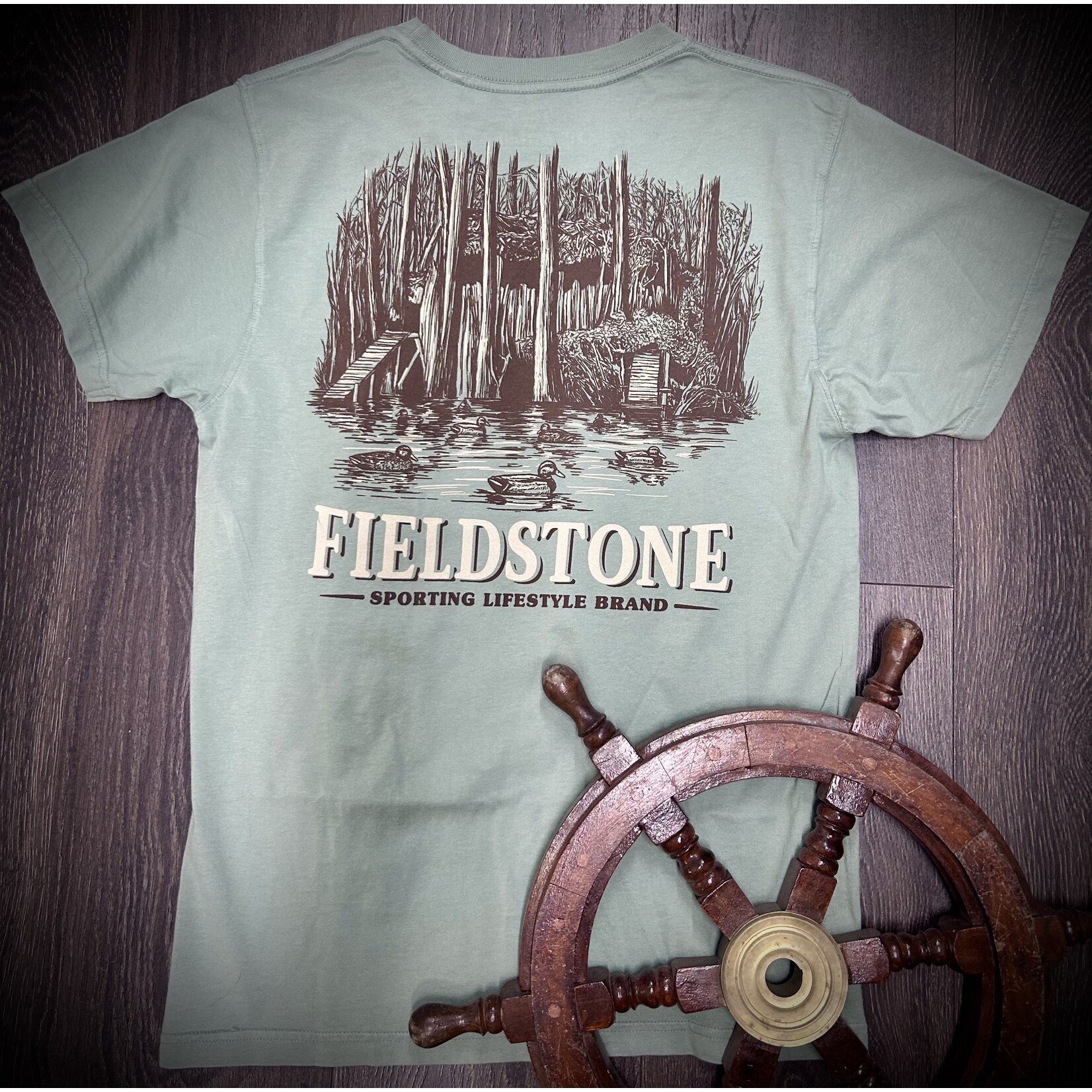 Fieldstone Fieldstone Outdoors Honey Hole S/S TEE Shirt