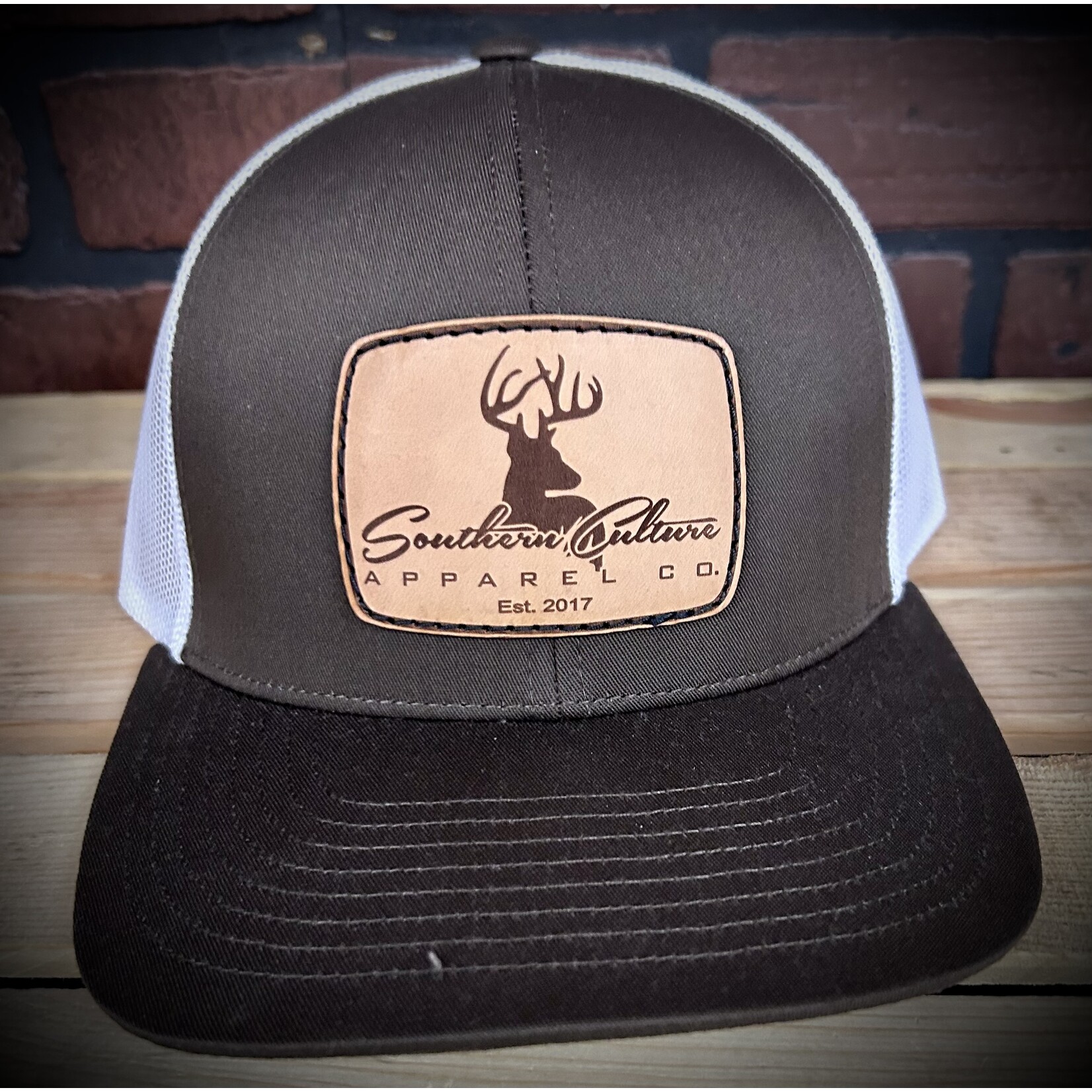 Southern Culture Southern Culture Buck Leather Patch Snapback Hat