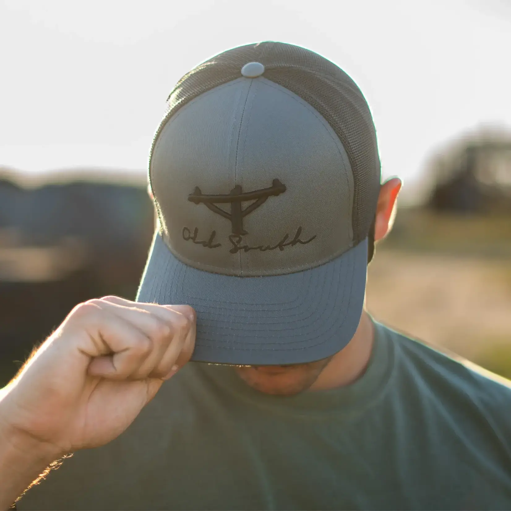 Old South Apparel Old South Apparel Lineman Pole Snapback Hat